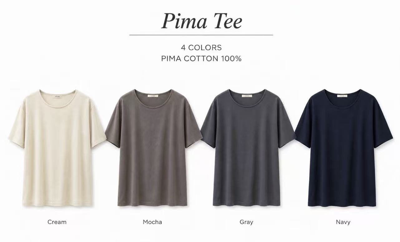 MA2633 Pima Tee