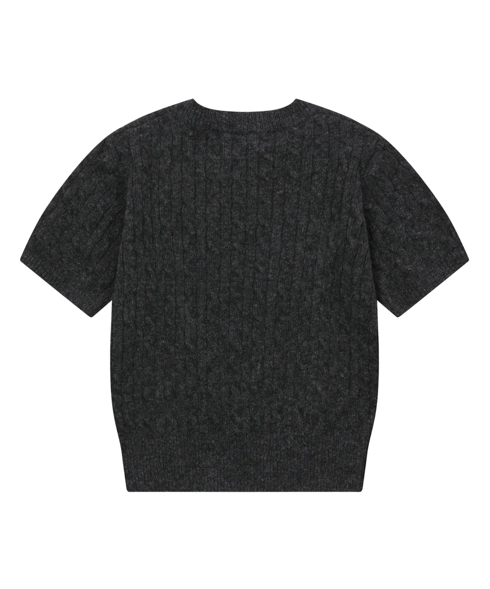 韓國代購｜Mucent Juno Round Neck Half Sleeve Knit