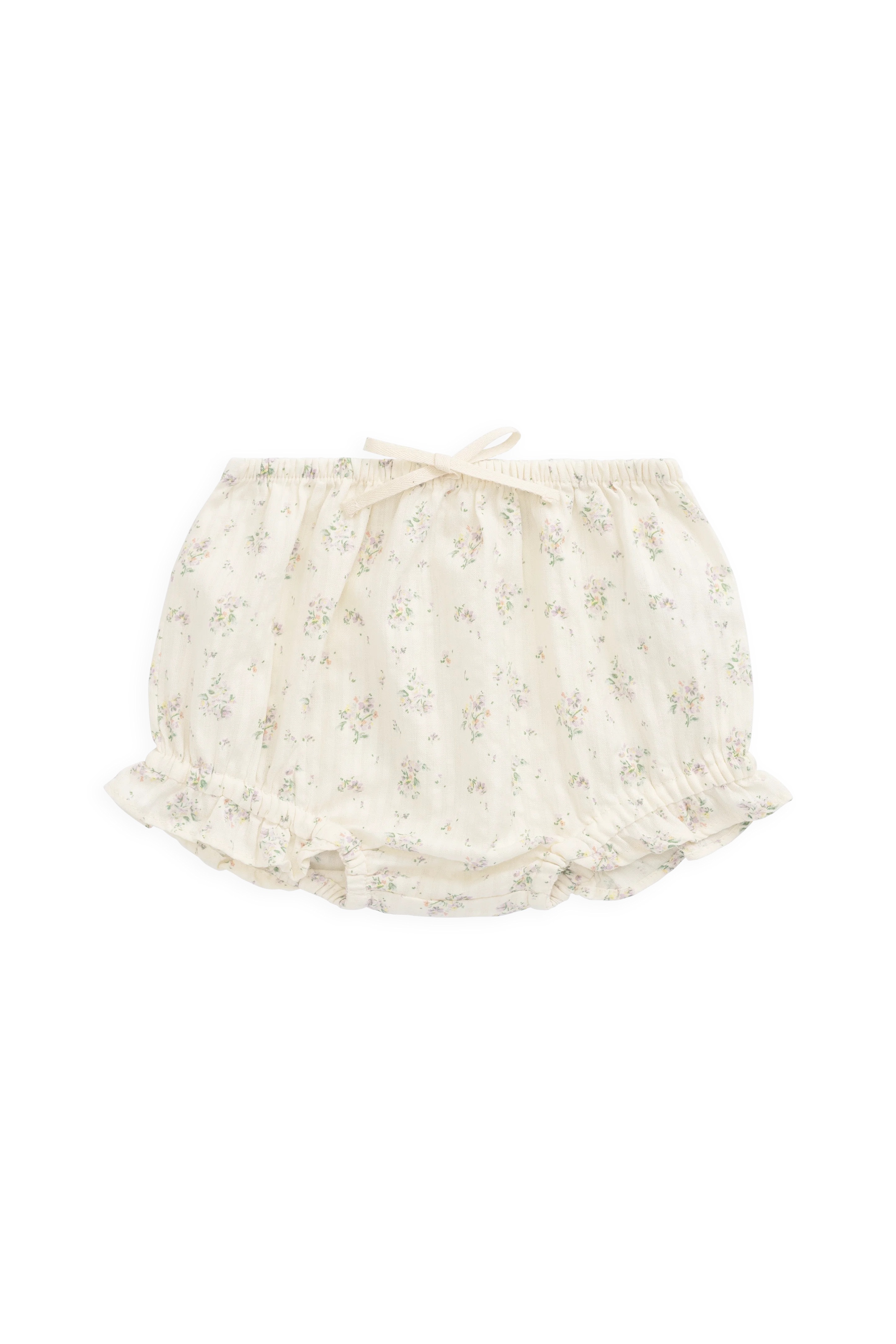 【預購】JAMIE KAY -Organic Cotton Frill Bloomer（Justine Orchid）