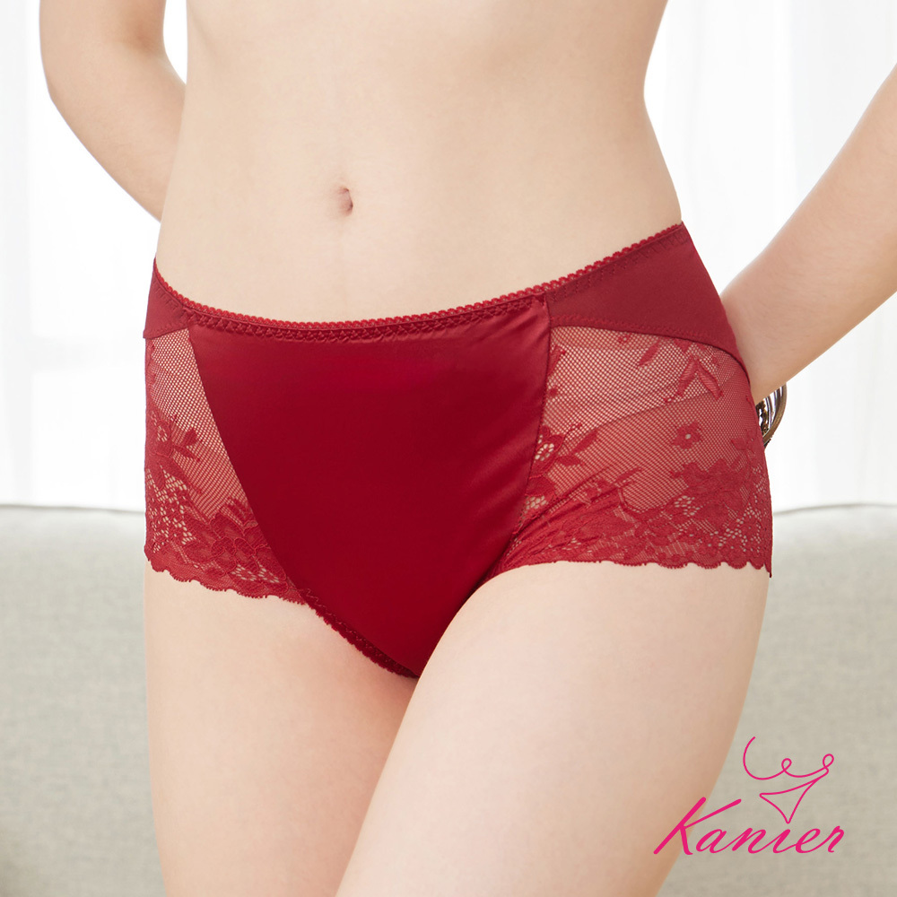 【Kanier卡妮兒】法式輕奢絲光蕾絲美臀內褲【 905 -M / L / XL 】