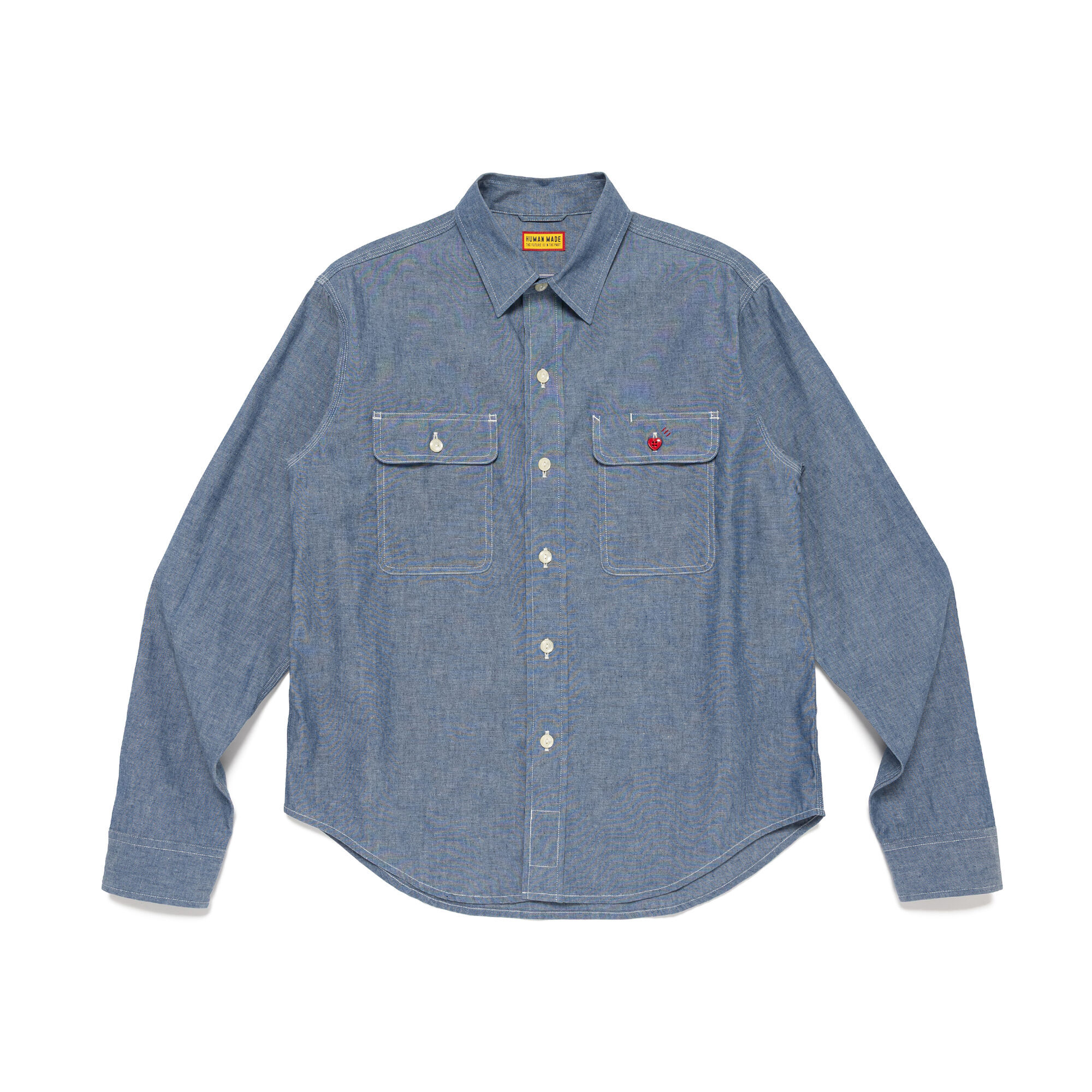預購┃日本製 HUMAN MADE CHAMBRAY WORK SHIRT PAST 牛仔 襯衫