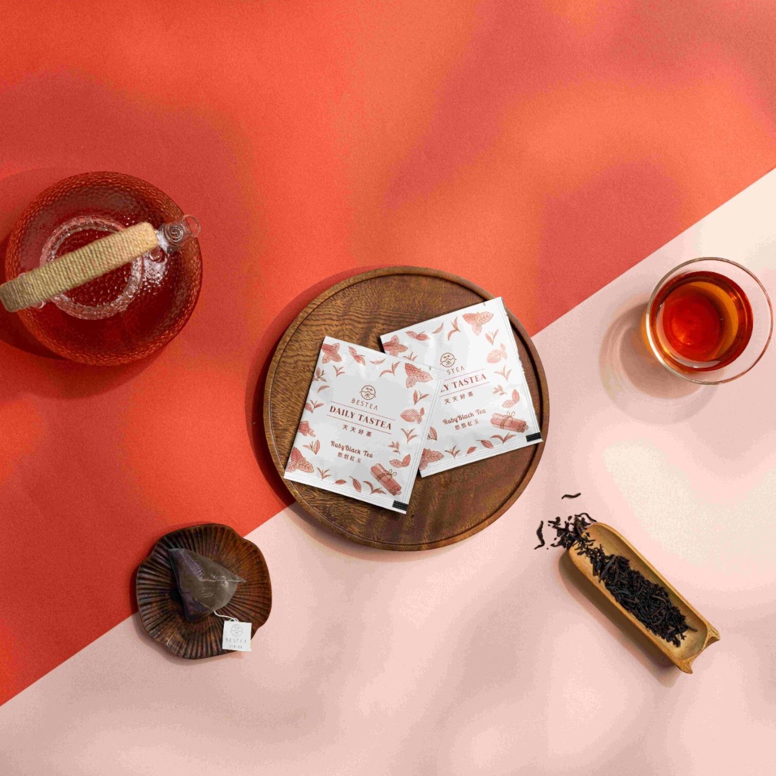 悠悠紅玉｜原葉茶包12入｜天天好茶