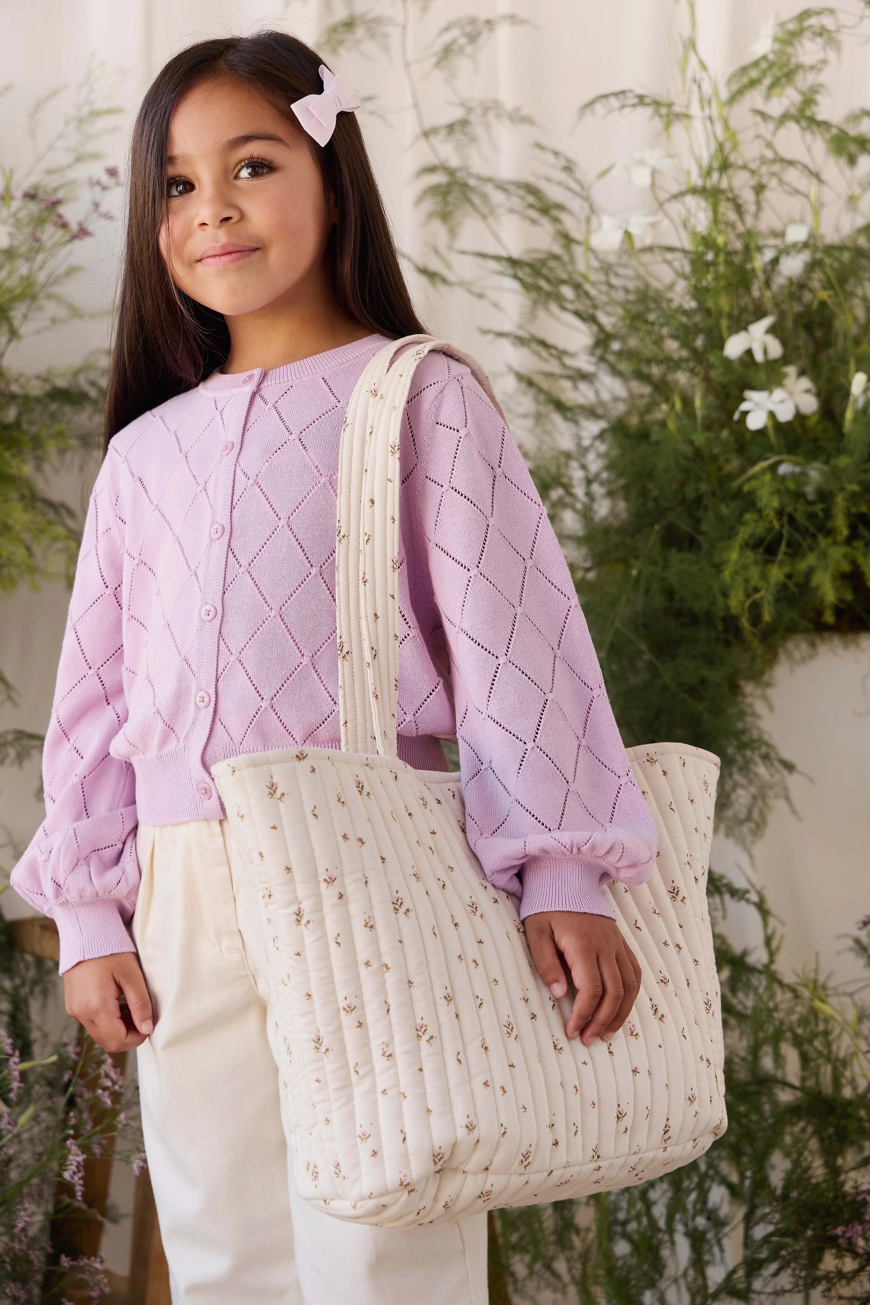 【預購】JAMIE KAY -Emiko Quilted Tote（Dina Antique）