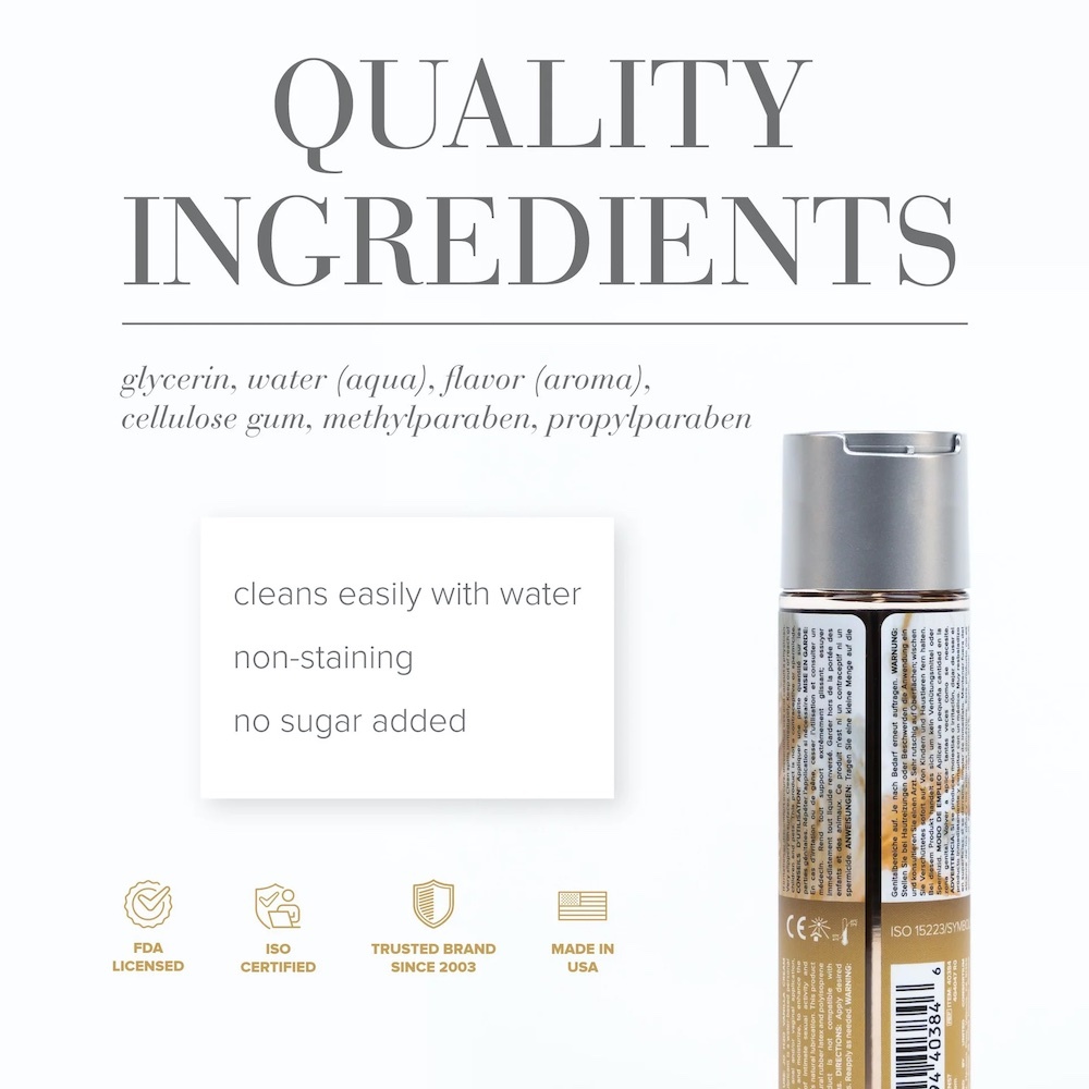 System Jo H2O 雲呢拿味可食用水性潤滑劑 30ml