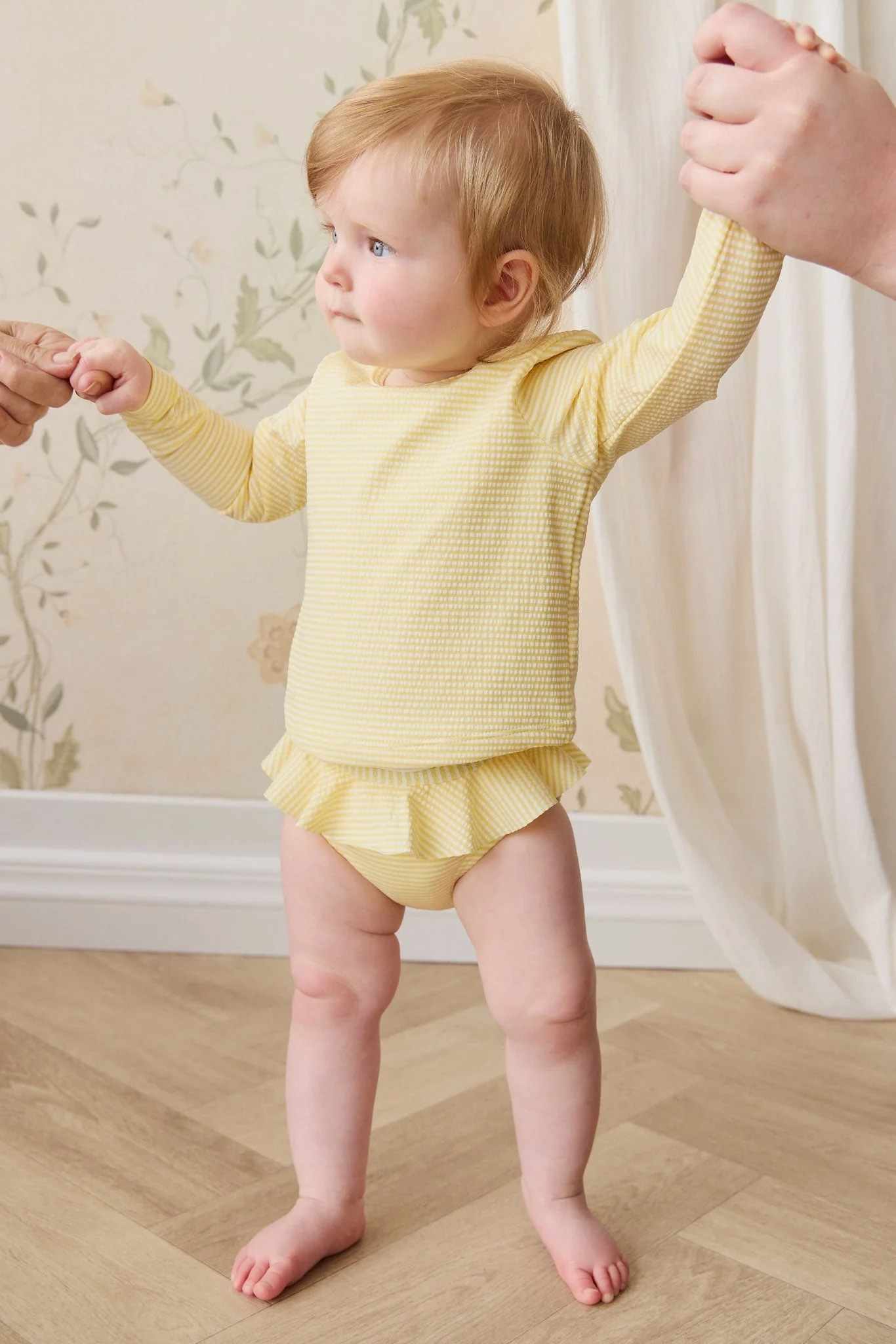 【預購】JAMIE KAY -Brielle Swim Set（Camomile Stripe）