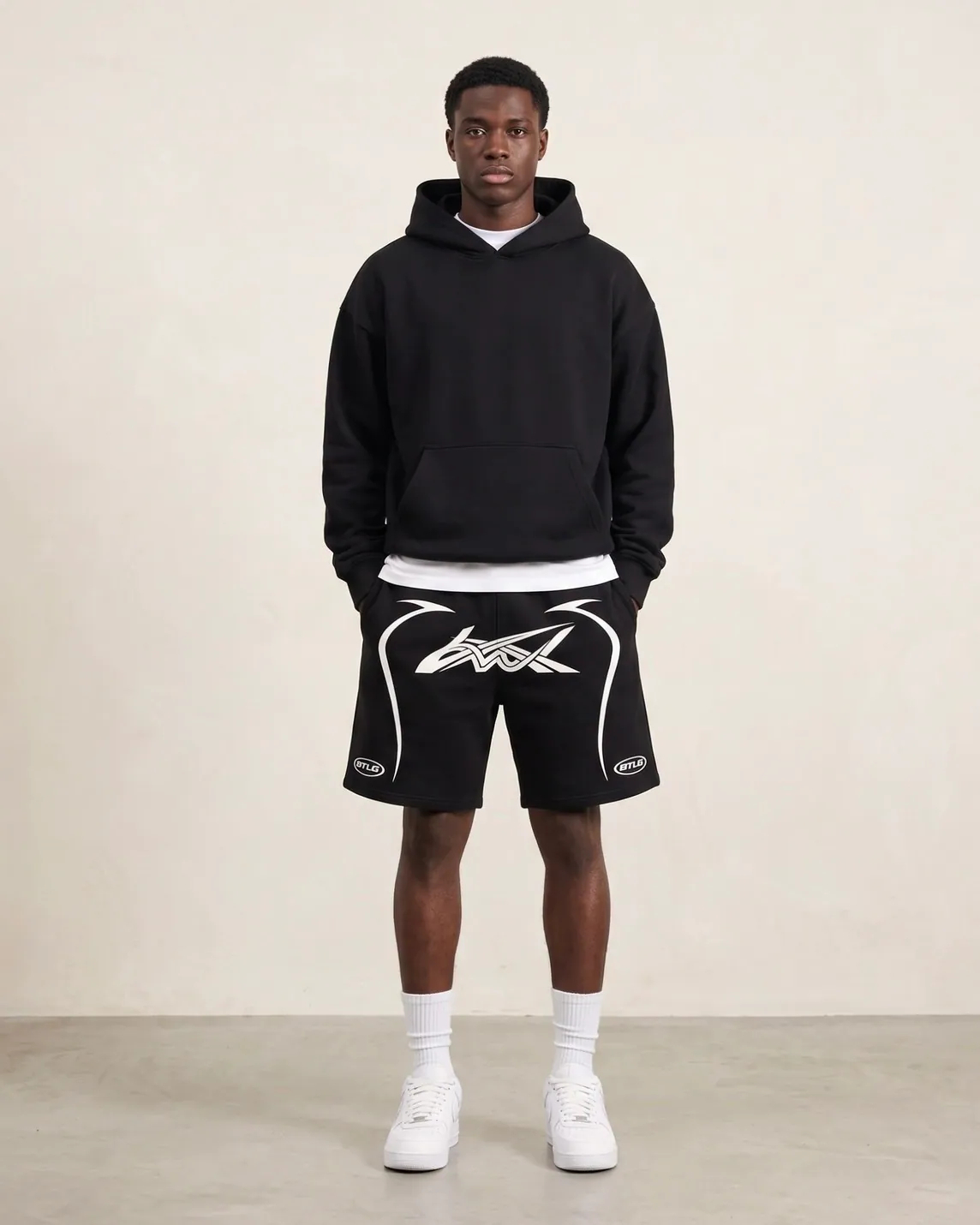 Bootlegway｜Speed Cozy Shorts (Black)