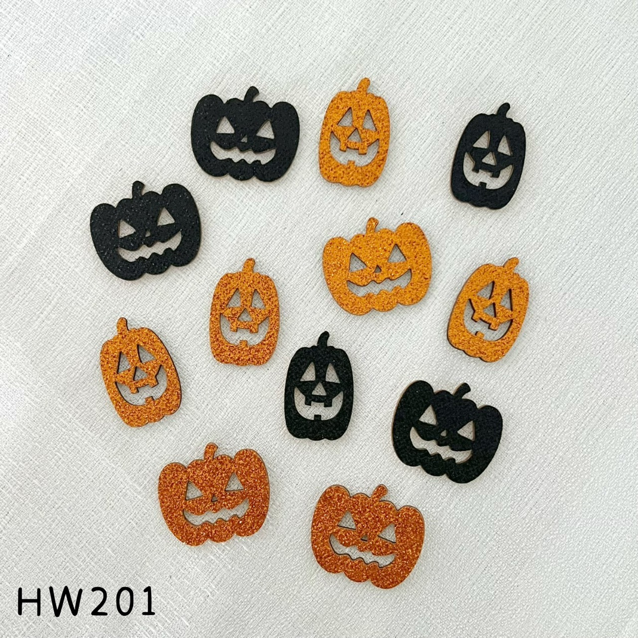 日本木製萬聖裝飾牌 HW201(橘黑)