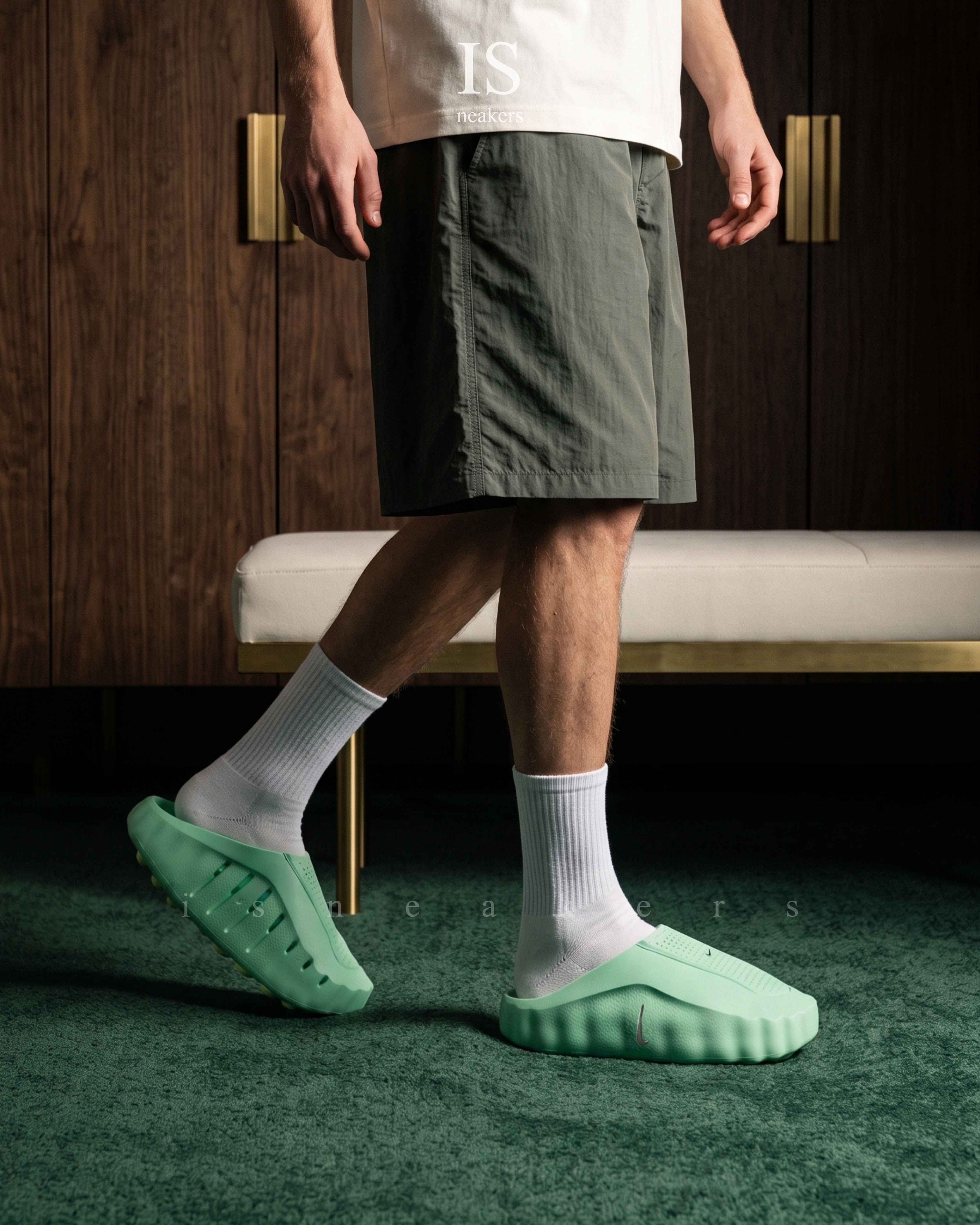 iSNEAKERS｜Nike Mind 001 'Cucumber Calm" 粉綠色 HQ4307-302