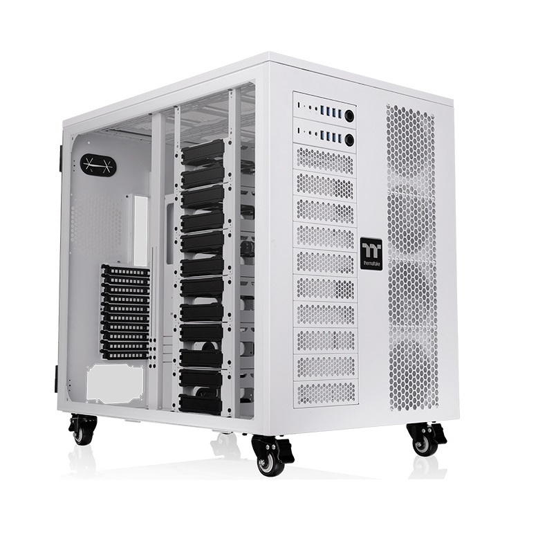 Thermaltake 曜越 AX1000 TG 強化玻璃 AI 工作站機殼 黑/CA-11W-00F1WN-00 白/CA-11W-00F6WN-00