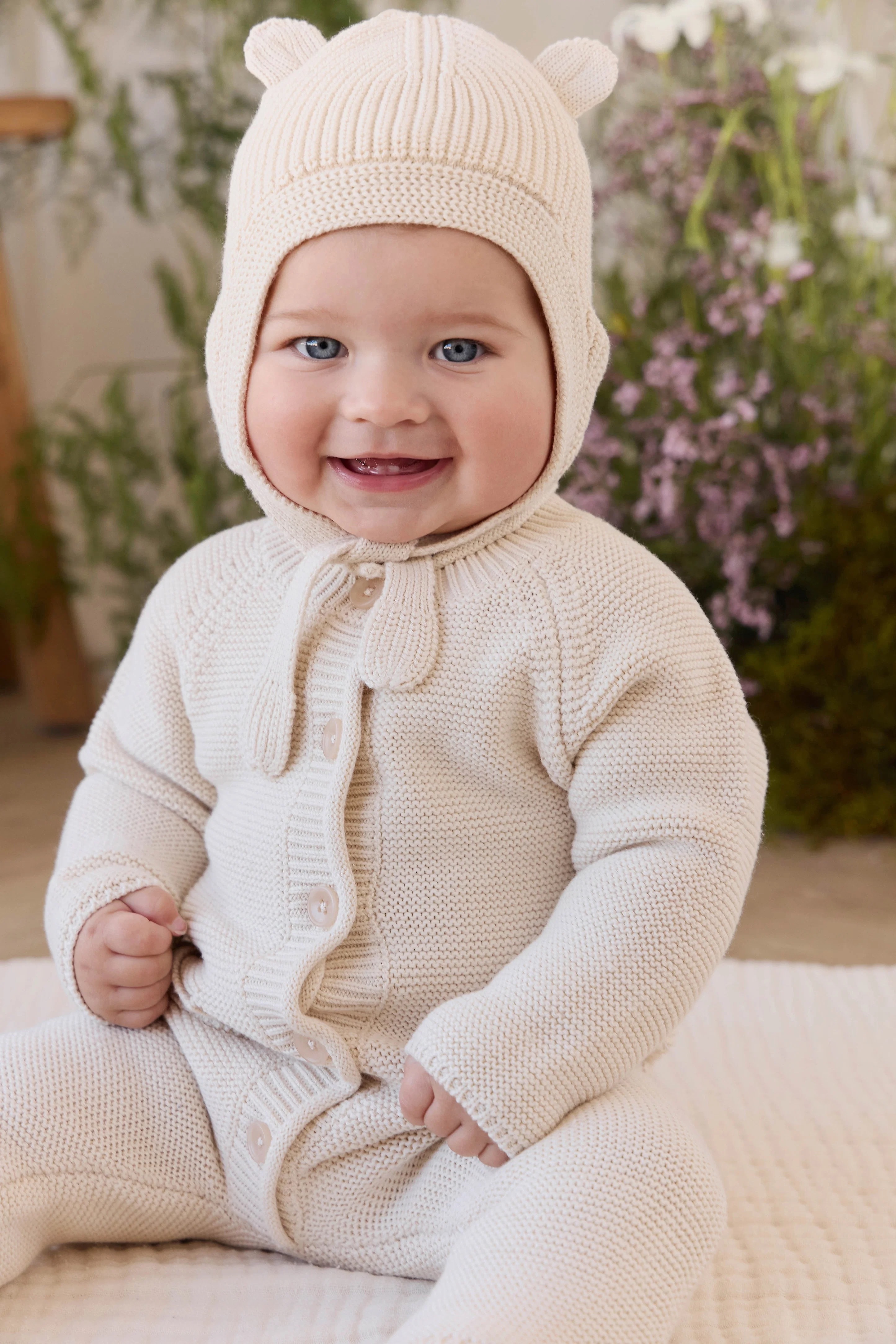 【預購】JAMIE KAY -Cameron Knitted Onepiece（Vanilla）