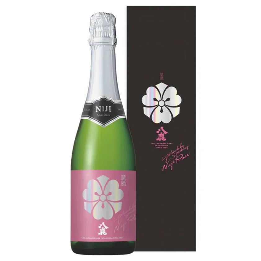 八鹿酒造 粉紅氣泡清酒 Sparkling Niji Rose 720ml (禮盒裝)