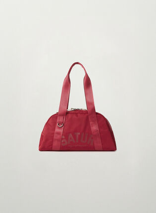 【預購】SATUR ZKR082028 Trapeze 手提包 (紅色)