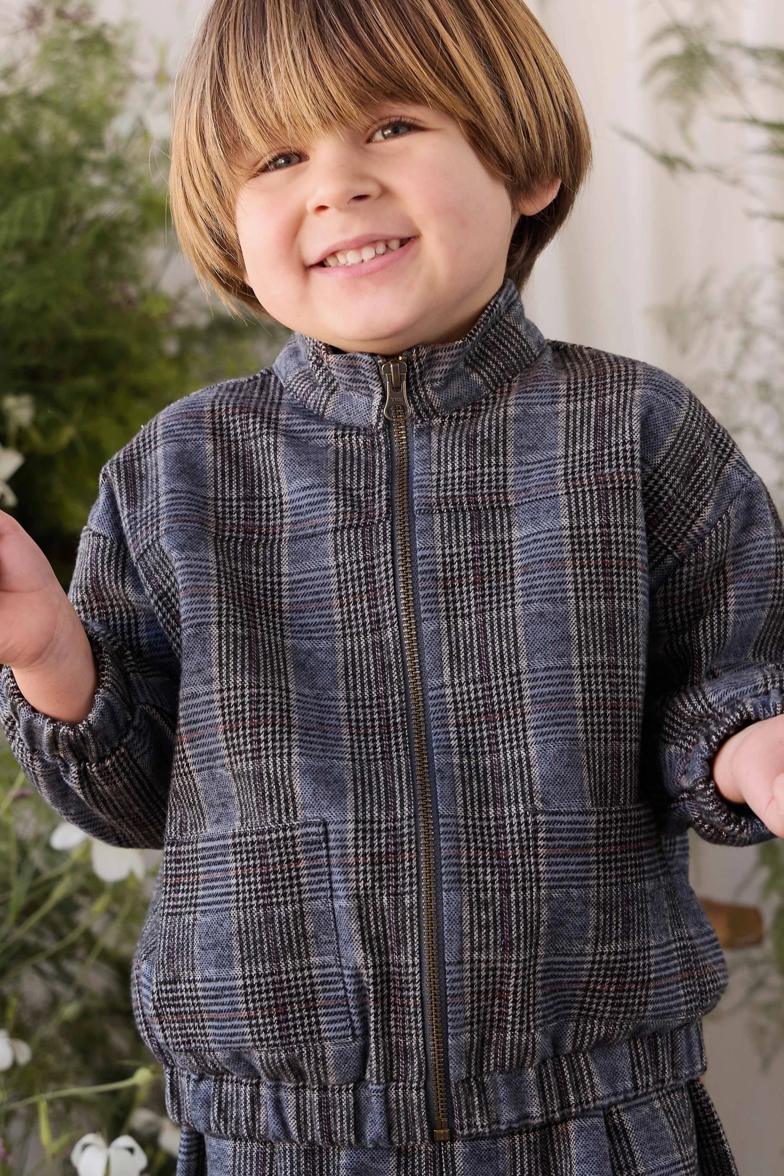 【預購】JAMIE KAY -Campbell Jacket（Checked Cotton）
