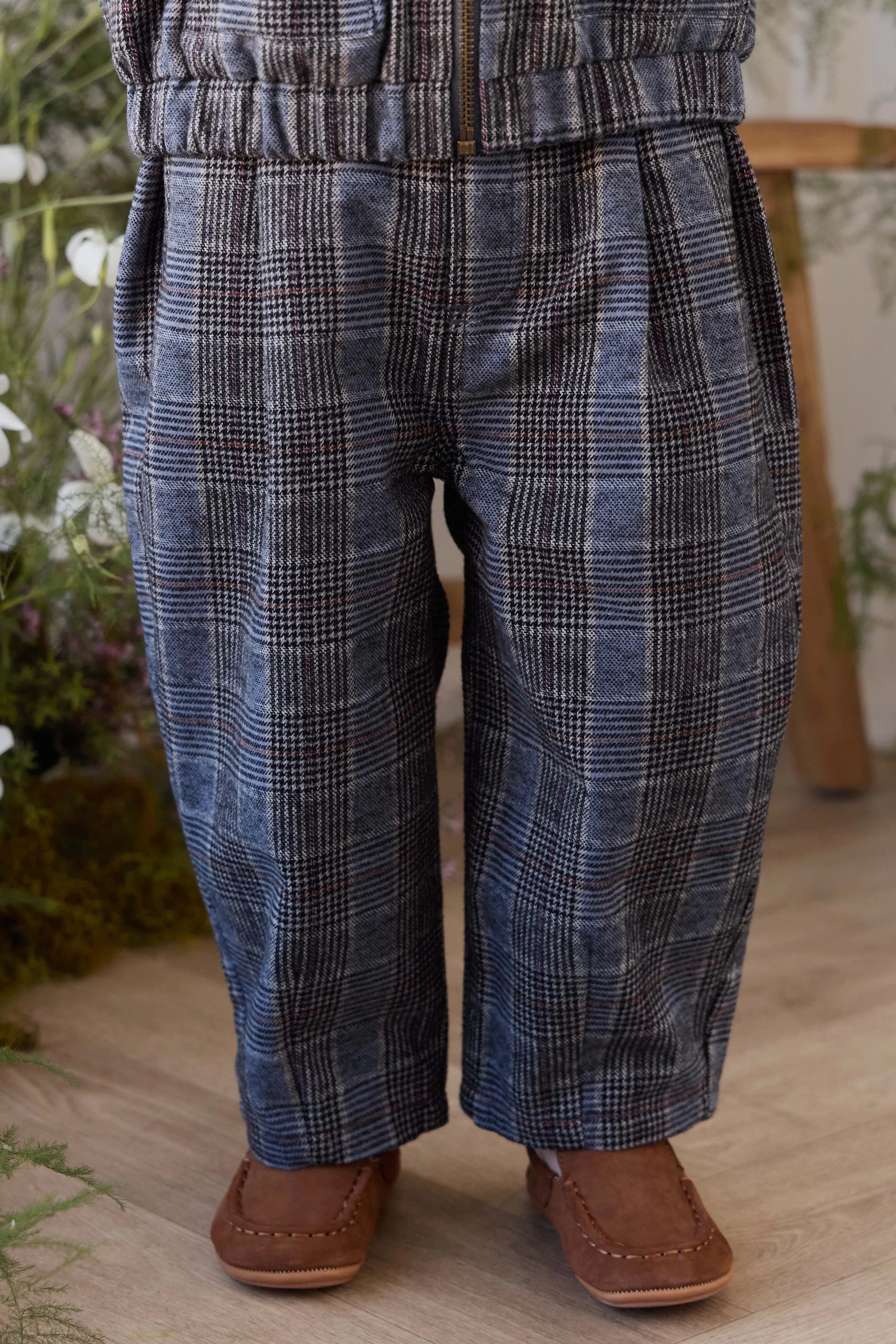 【預購】JAMIE KAY -Campbell Pants（Checked Cotton）