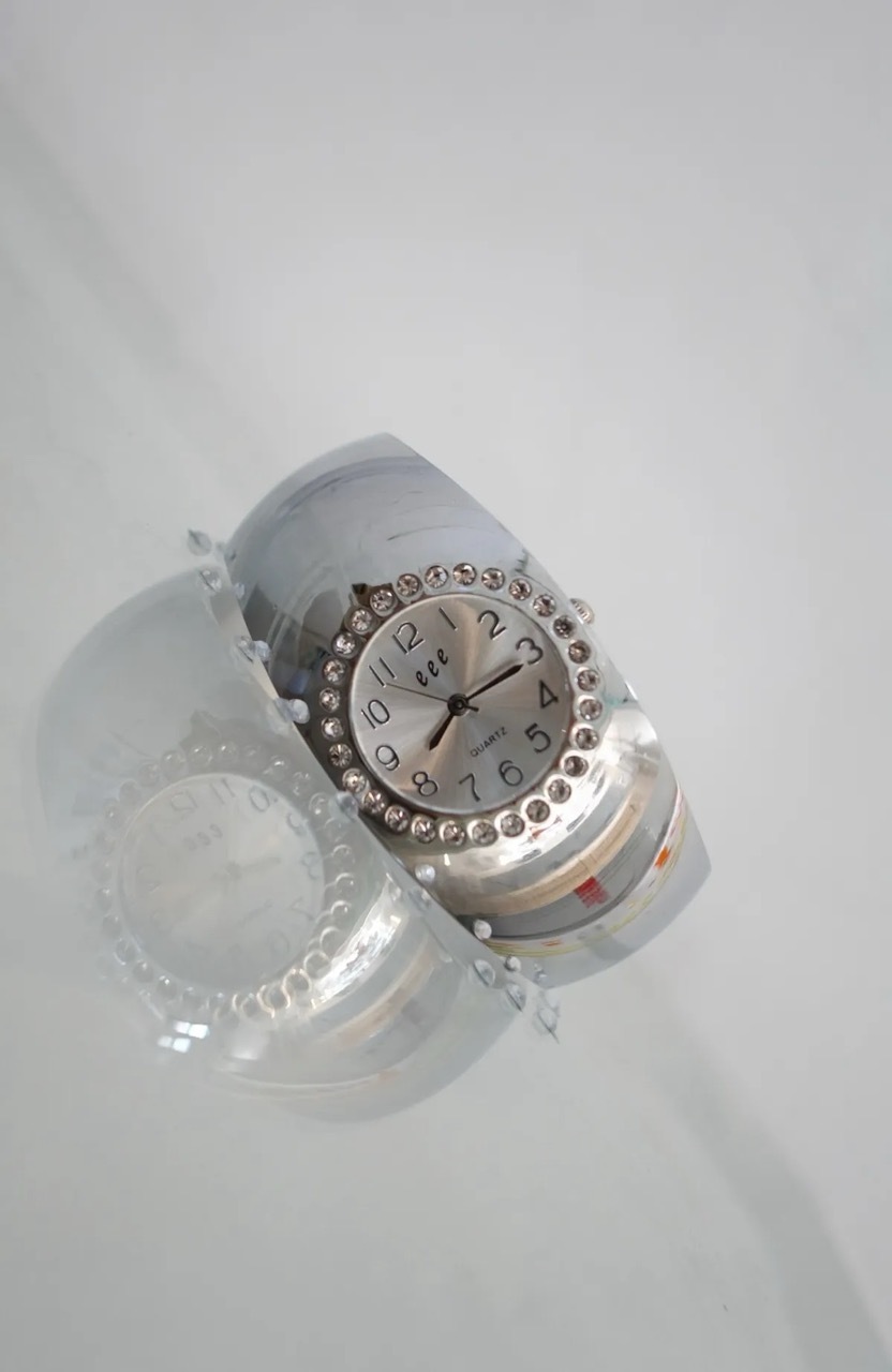 🇰🇷 eeespace SUNFLOWER CUBIC WATCH 排鑽 腕錶 手錶 飾品 配件 / 預購