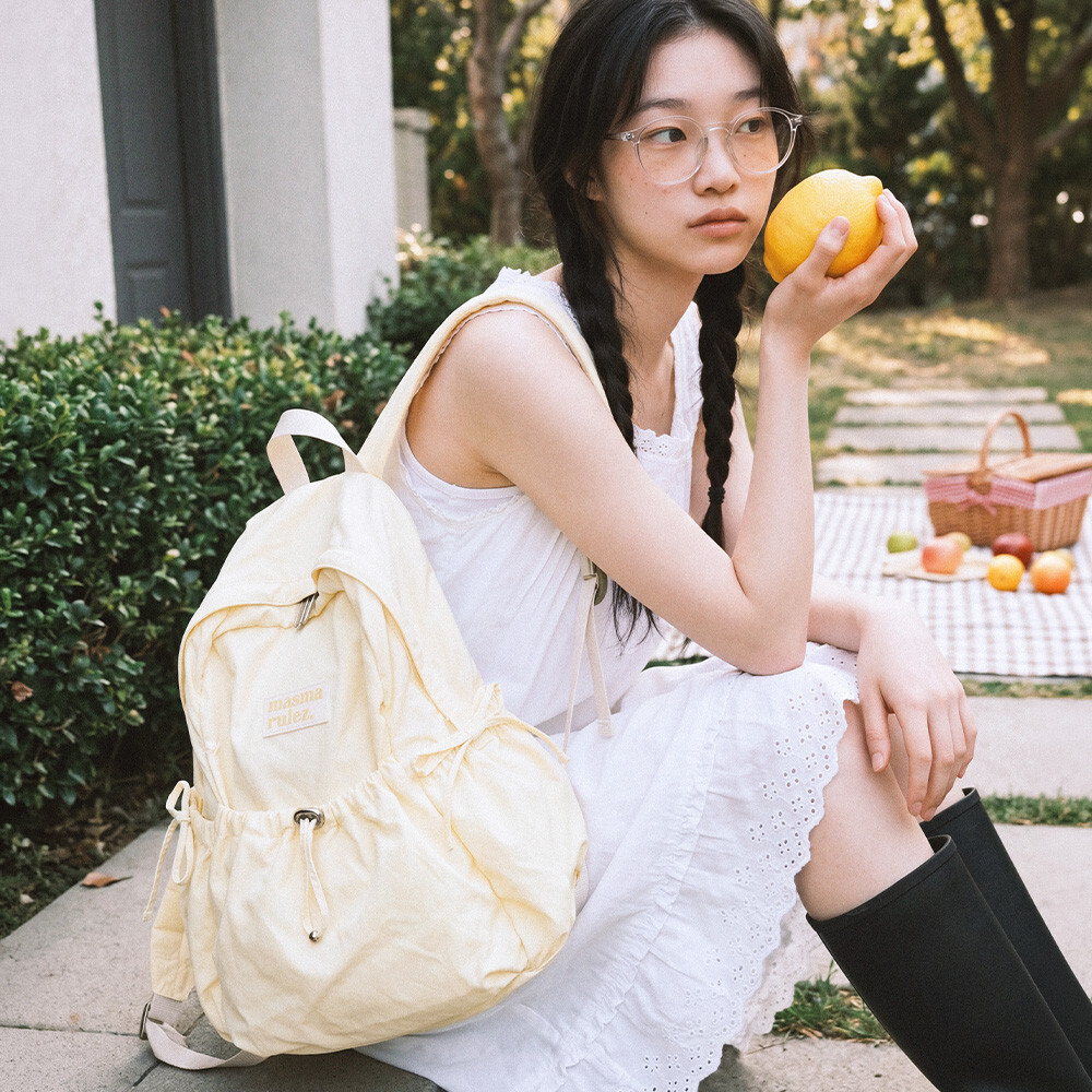 《韓國連線》MASMARULEZ mini ver. ribbon pocket backpack