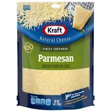 [Chilled] Kraft Shredded parmesan 170g