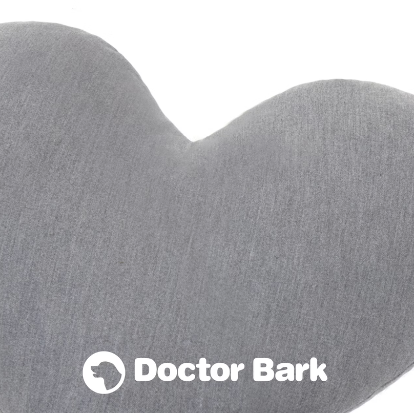 Doctor Bark|愛心舒眠枕｜海鷗灰