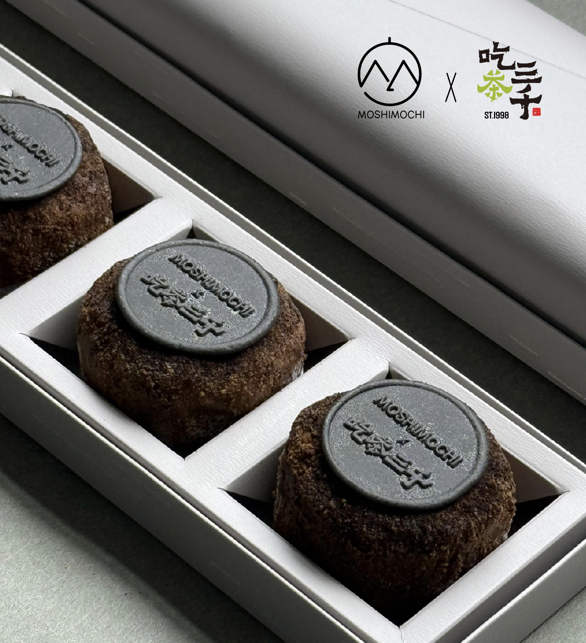 MOSHIMOCHI x 吃茶三千 奶蓋烏龍大福月餅禮盒