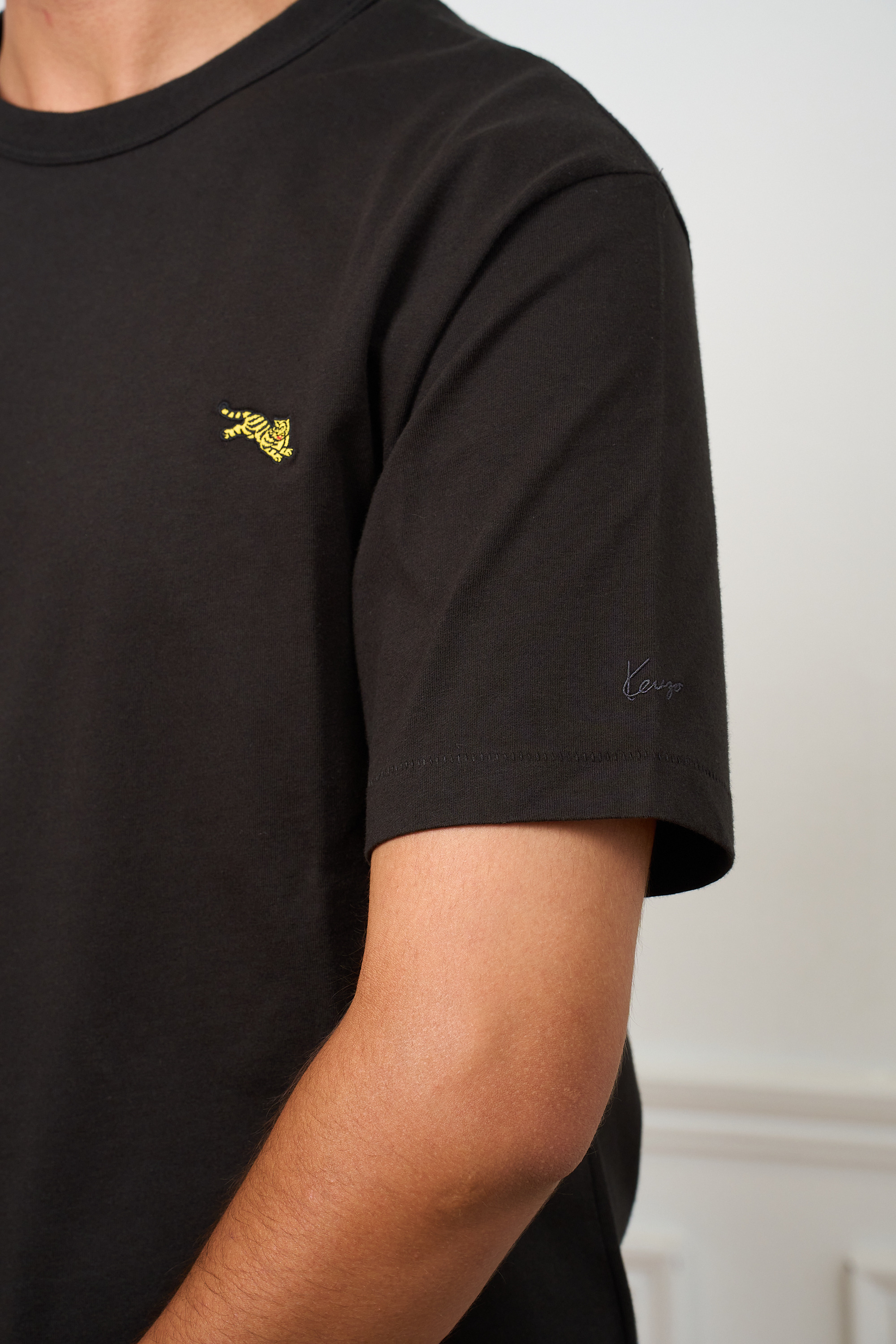 KENZO Jumping Tiger 刺繡棉質TEE【FG65TS2974SG99J】