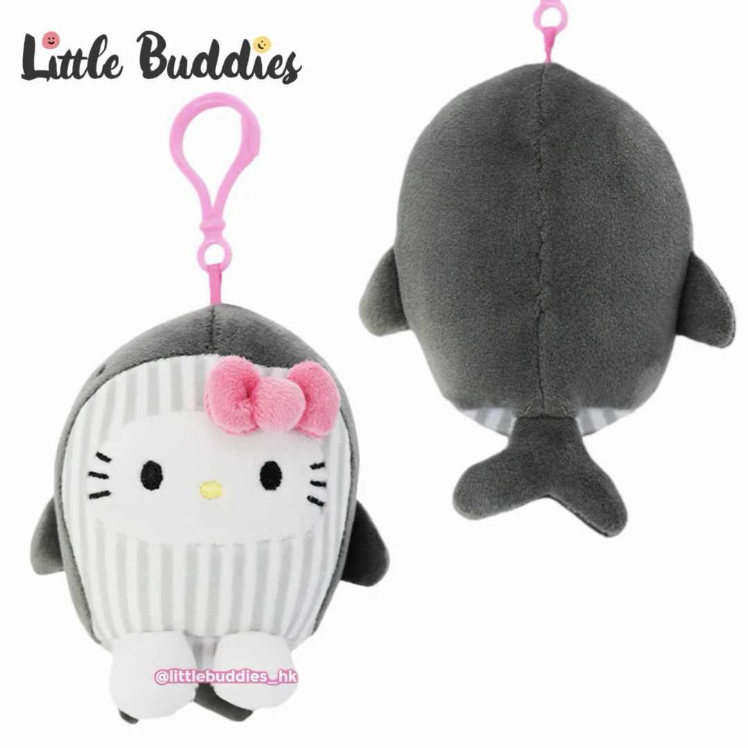 美版 Sanrio Hello Kitty 海洋生物造型 公仔匙扣