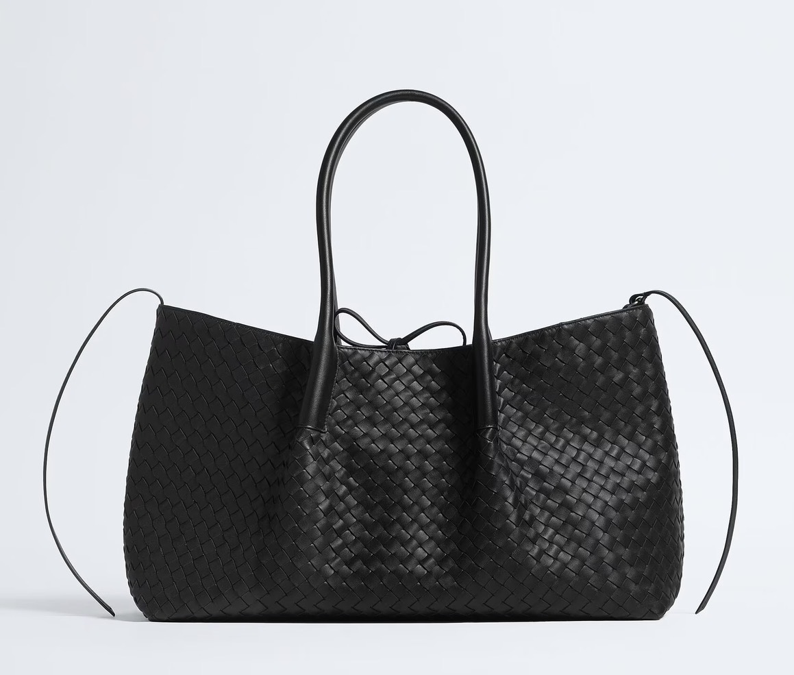 【4色入】Bottega Veneta bv Large Pinacoteca Intrecciato 編織大號托特袋