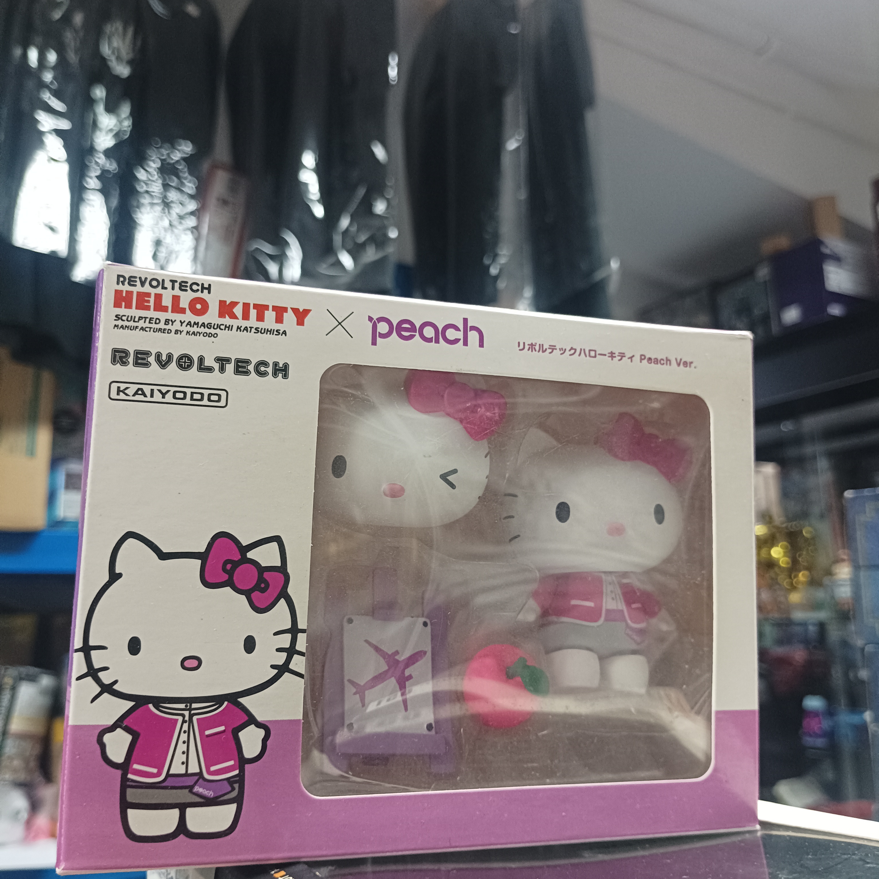 寄賣-海洋堂 Revoltech Hello Kitty X Peach 缺筆