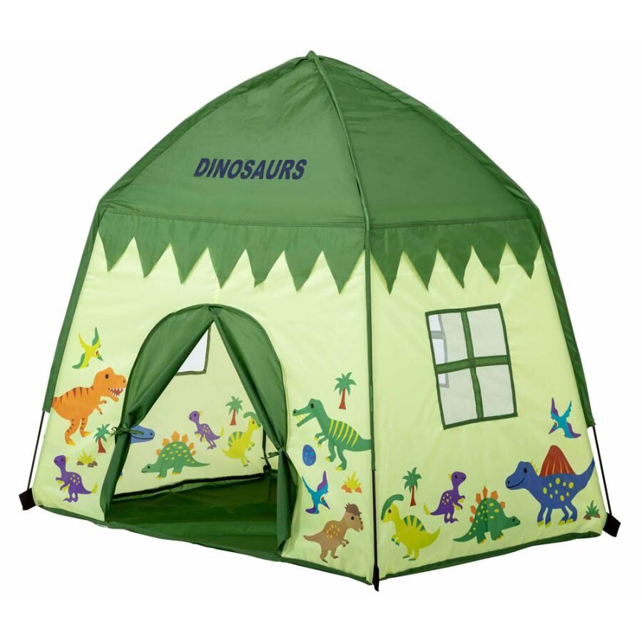 【Skater】Skater Dinosaurs Indoor Kids Play Tent Approx. 130×90×125cm (with Storage Bag)