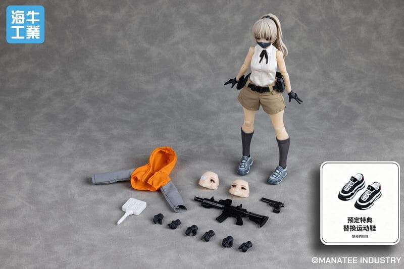 預購26/12 海牛工業 代理版 可動 1/12 桌面戰記 Desktop Wars 亞里莎 ARISA