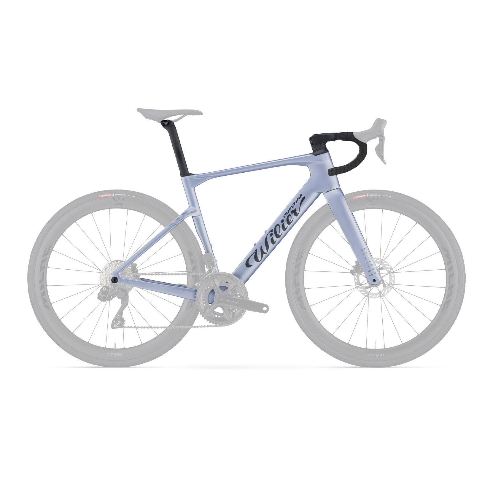 Wilier Triestina Rapida 全能空力公路車架組 (包R把及座管)