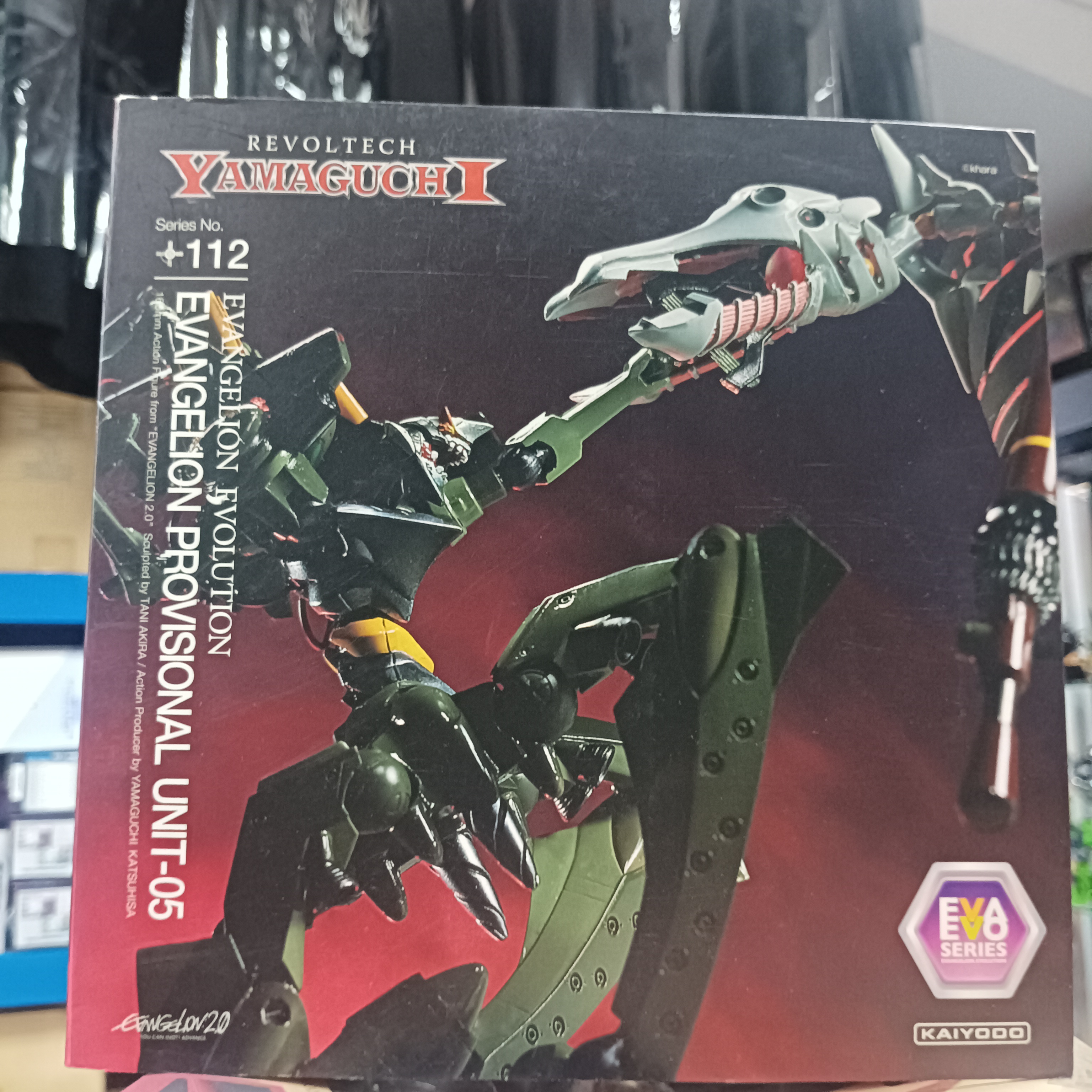 寄賣-海洋堂 山口式 NR-127 Eva 5號機