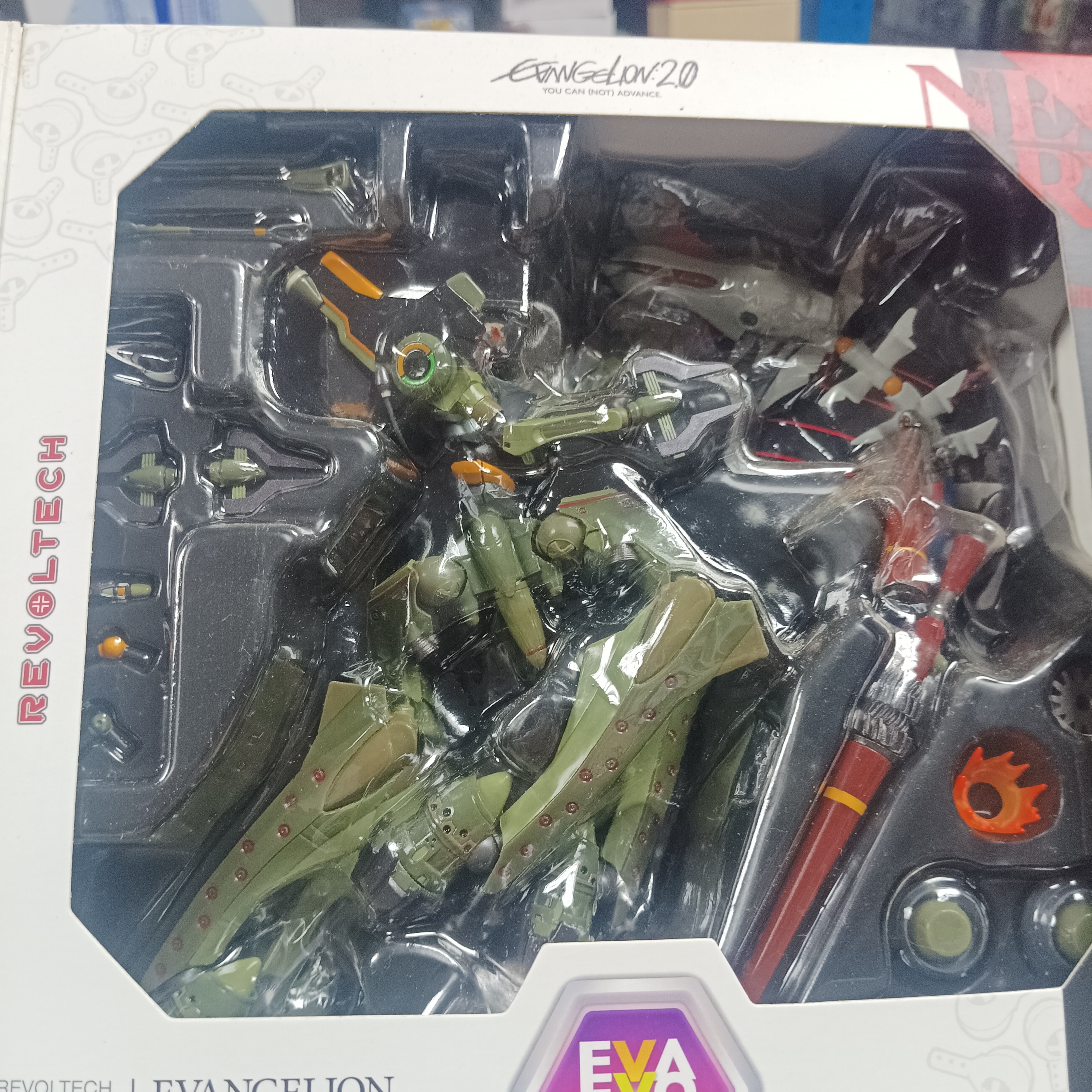 寄賣-海洋堂 山口式 NR-127 Eva 5號機