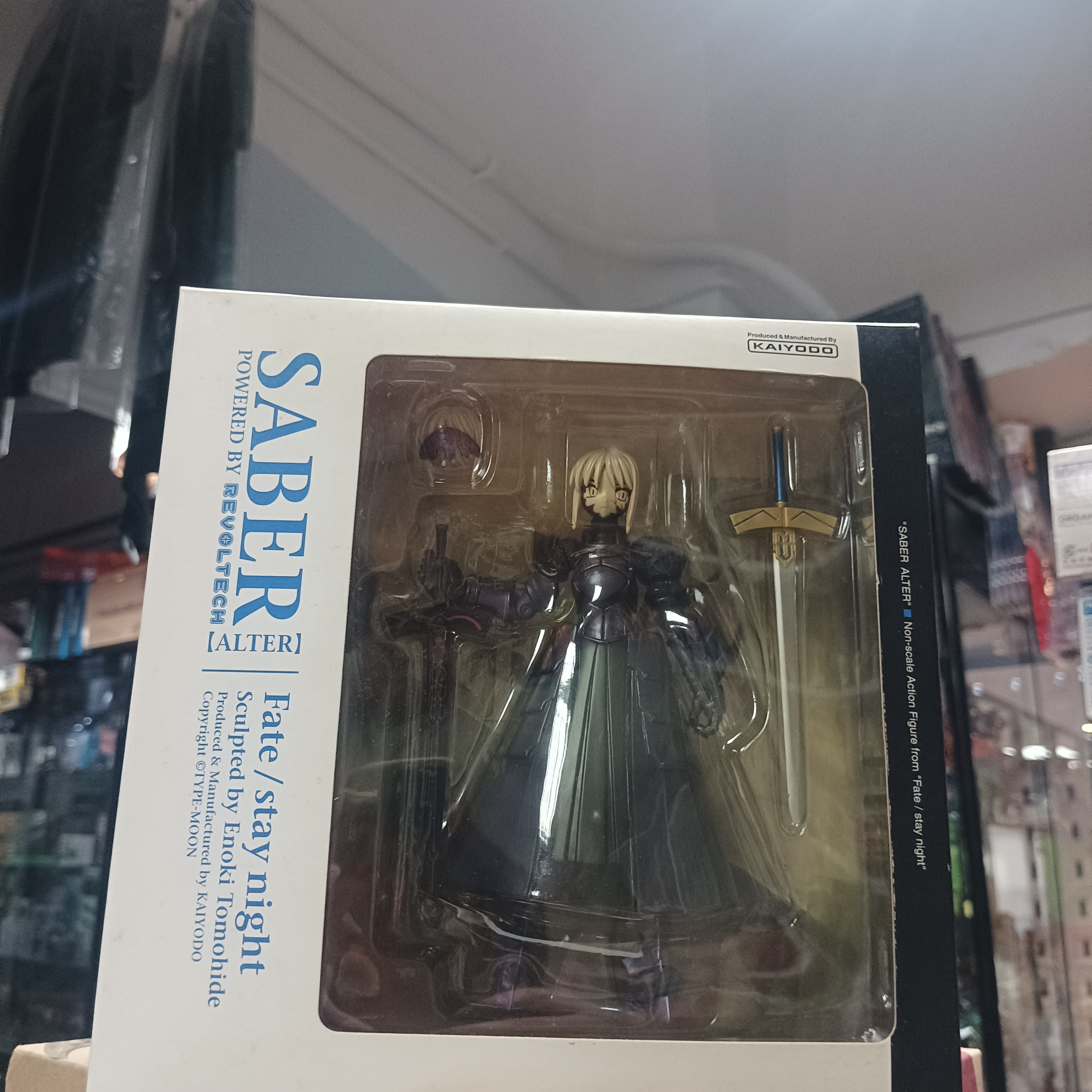 寄賣-海洋堂 Revoltech Fate Stay Night SABER Alter