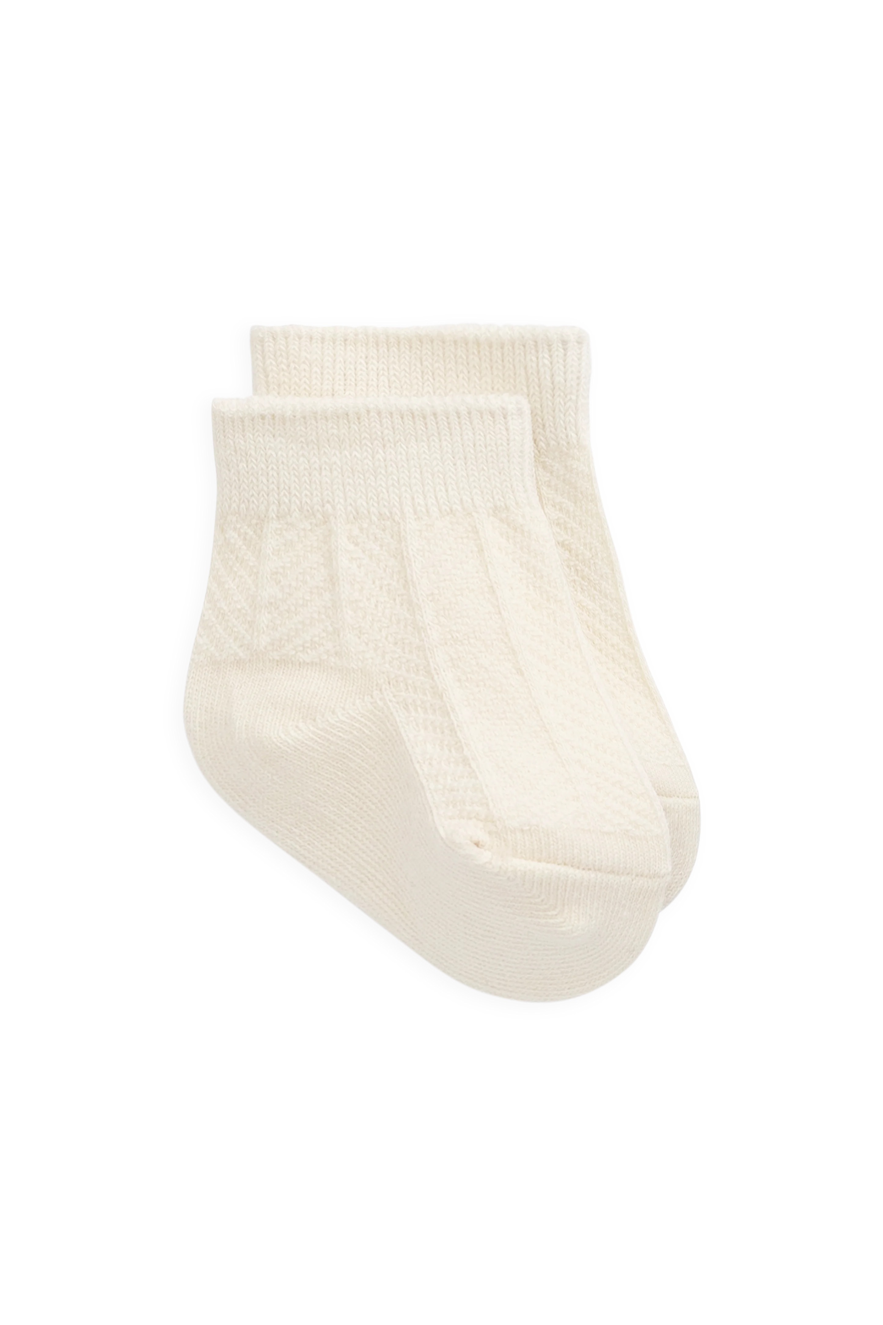 【預購】JAMIE KAY - Herringbone Sock（Cloud）