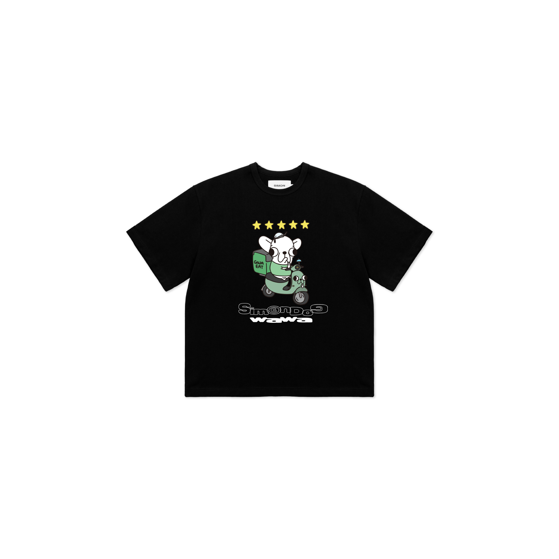 變種吉娃娃 x SIMON GW-S-2604 外送吉員 SORONA BOXY 短T