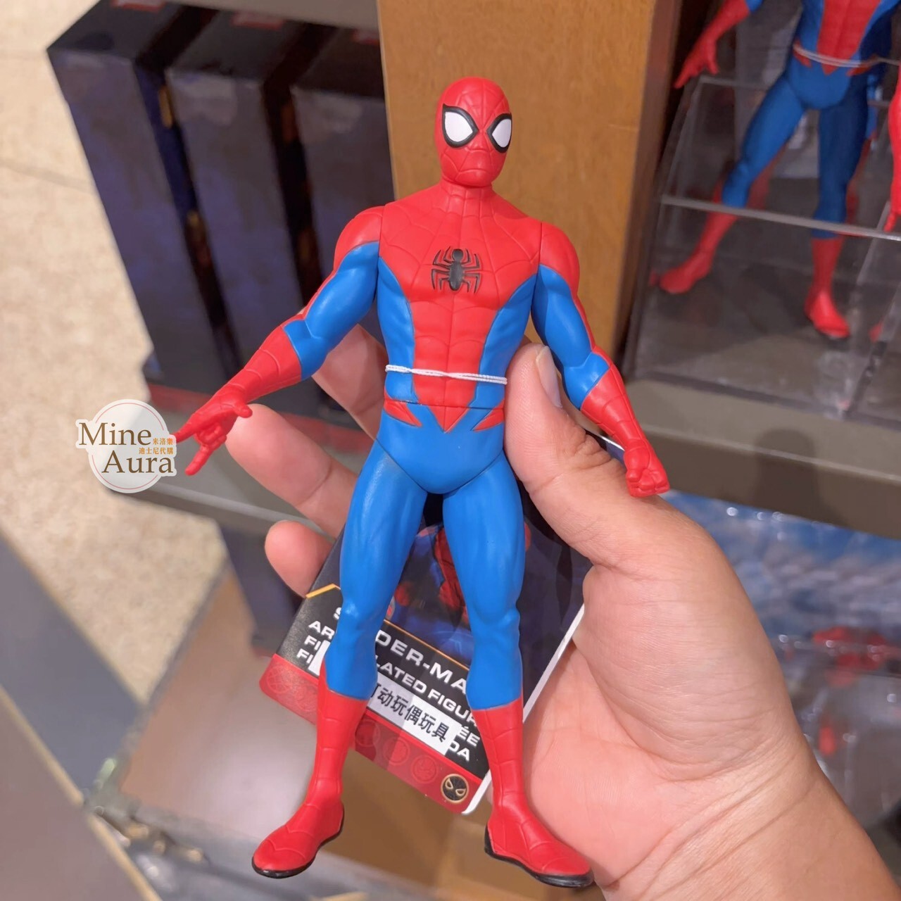 蜘蛛人 Spider-Man 關節可動 設計 公仔 玩具 漫威 Marvel -上海迪士尼樂園