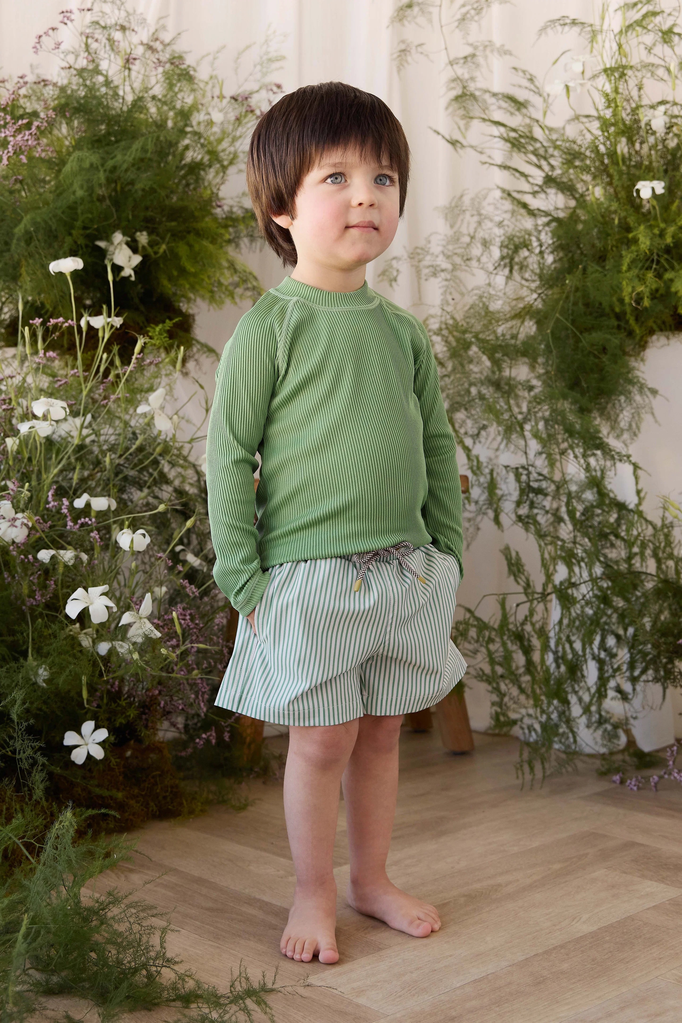 【預購】JAMIE KAY -Joel Swim Vest（Snow Pea）