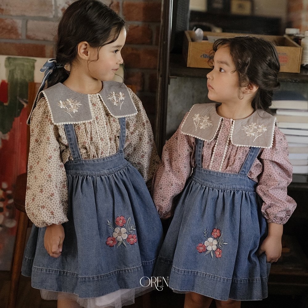 OREN Blue May Jumper Skirt