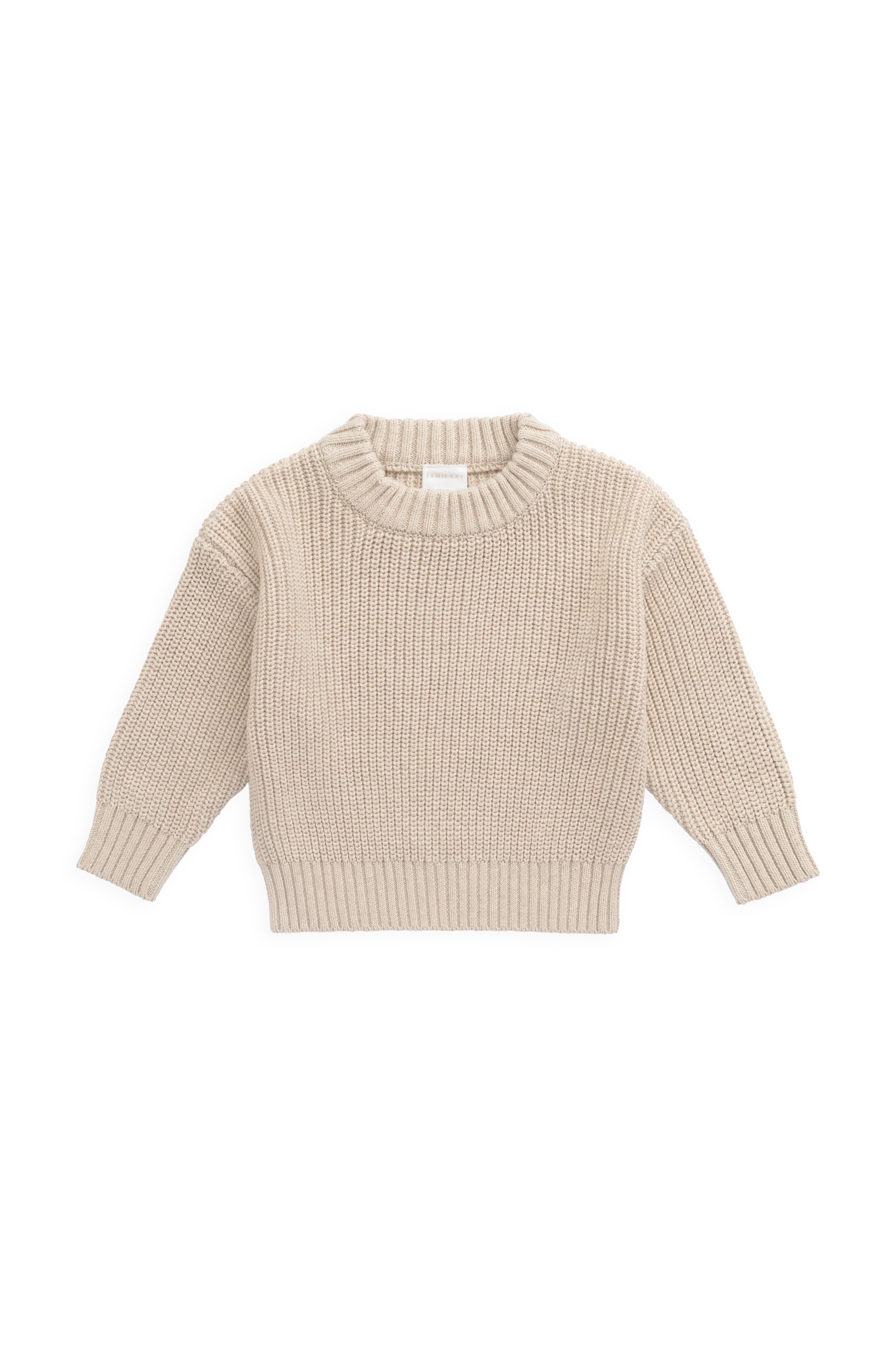【預購】JAMIE KAY -Johan Knit Jumper（Wheat）