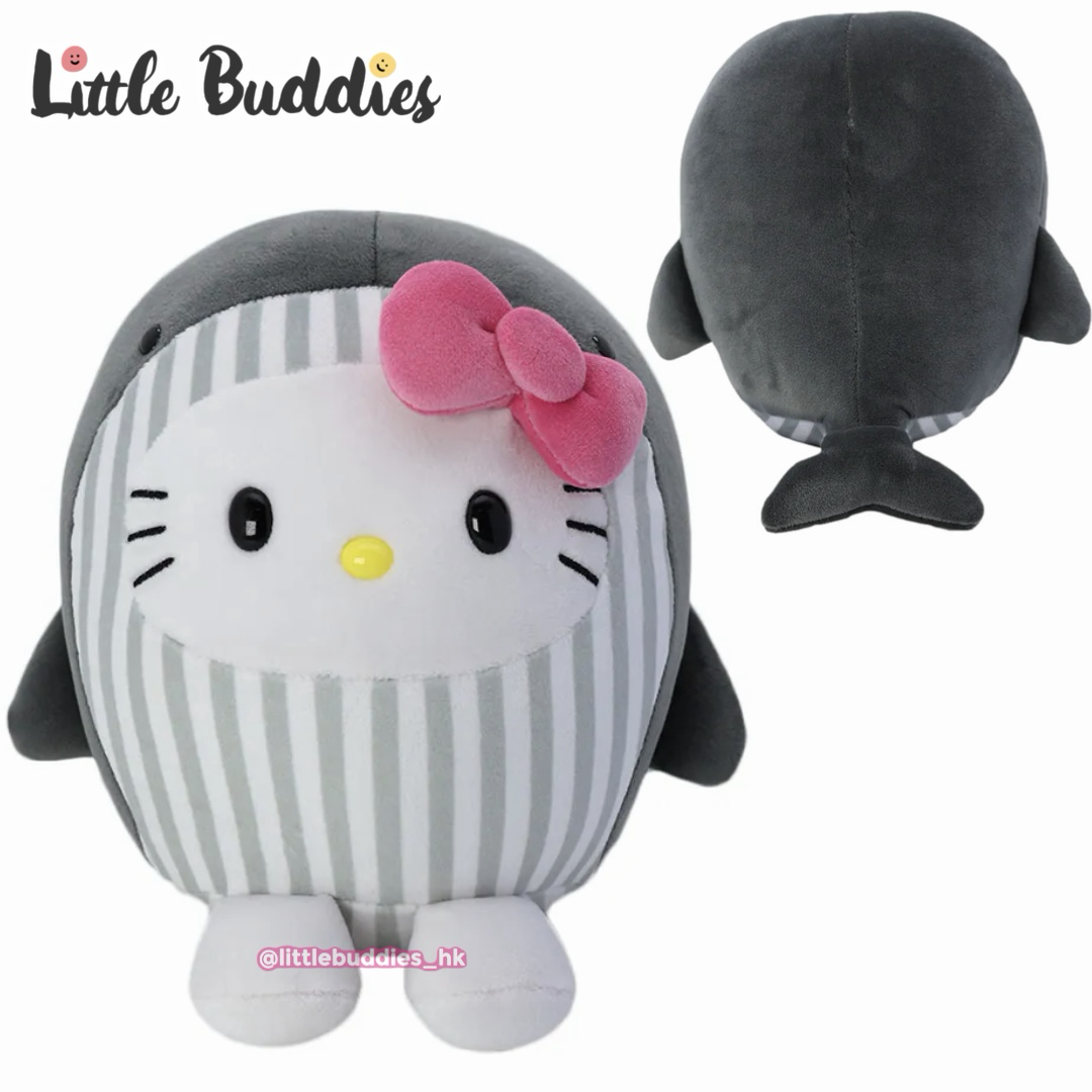 美版 Sanrio Hello Kitty 海洋生物造型 7"公仔