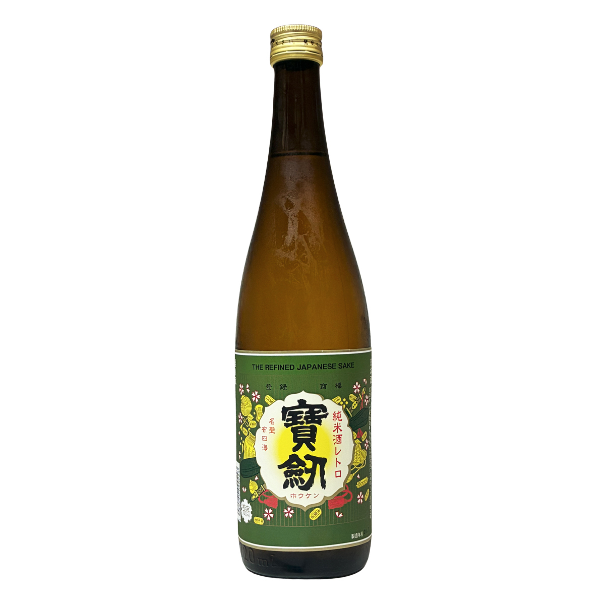 宝剣 純米酒 レトロラベル 720ml