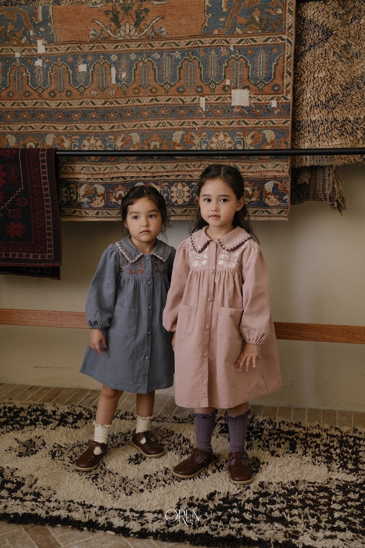 OREN Camille Corduroy Dress
