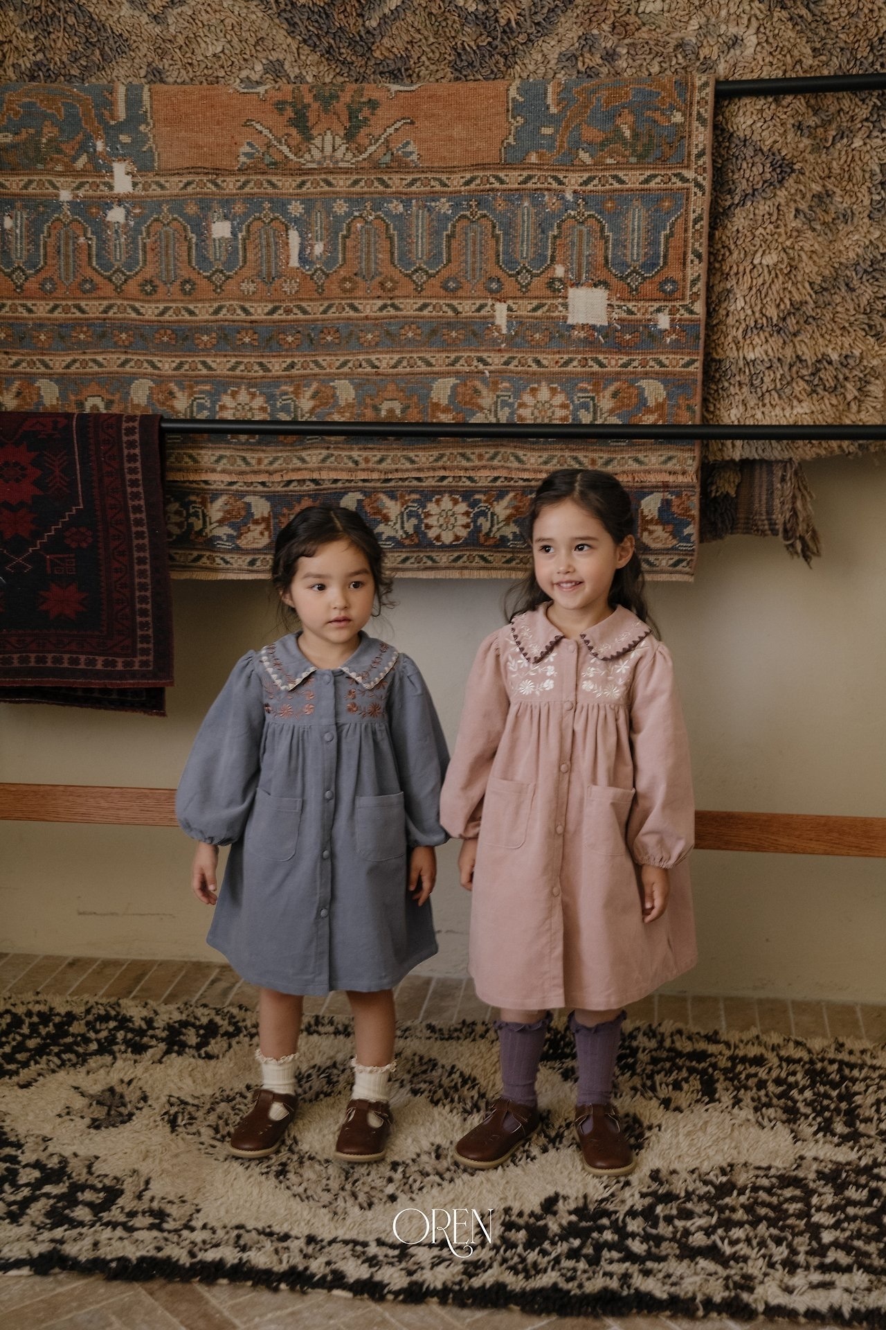 OREN Camille Corduroy Dress