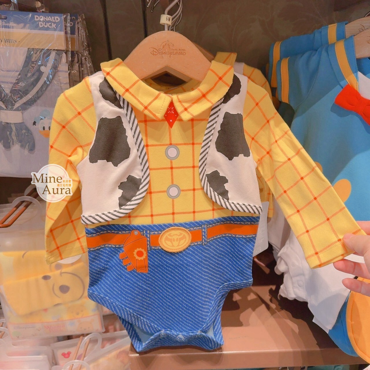 胡迪 Woody 造型 連身 包屁衣 嬰兒用品 玩具總動員 Toy Story -香港迪士尼樂園