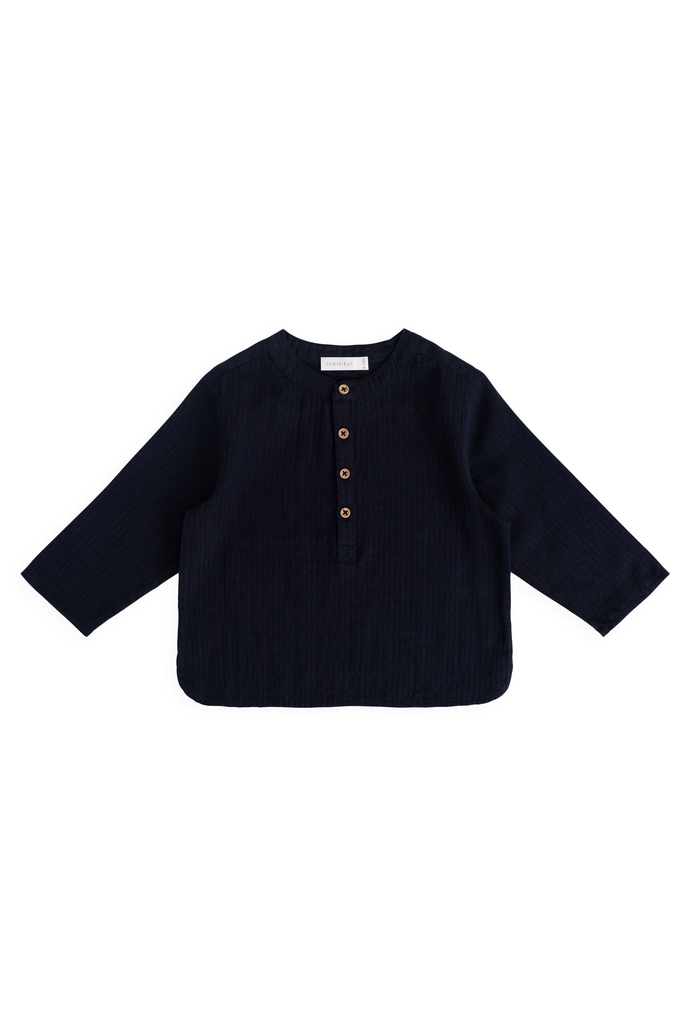 【預購】JAMIE KAY -Organic Cotton Aaron Top（Eclipse）
