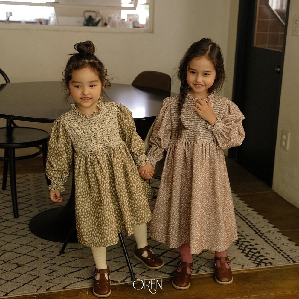 OREN Margot Leopard Dress