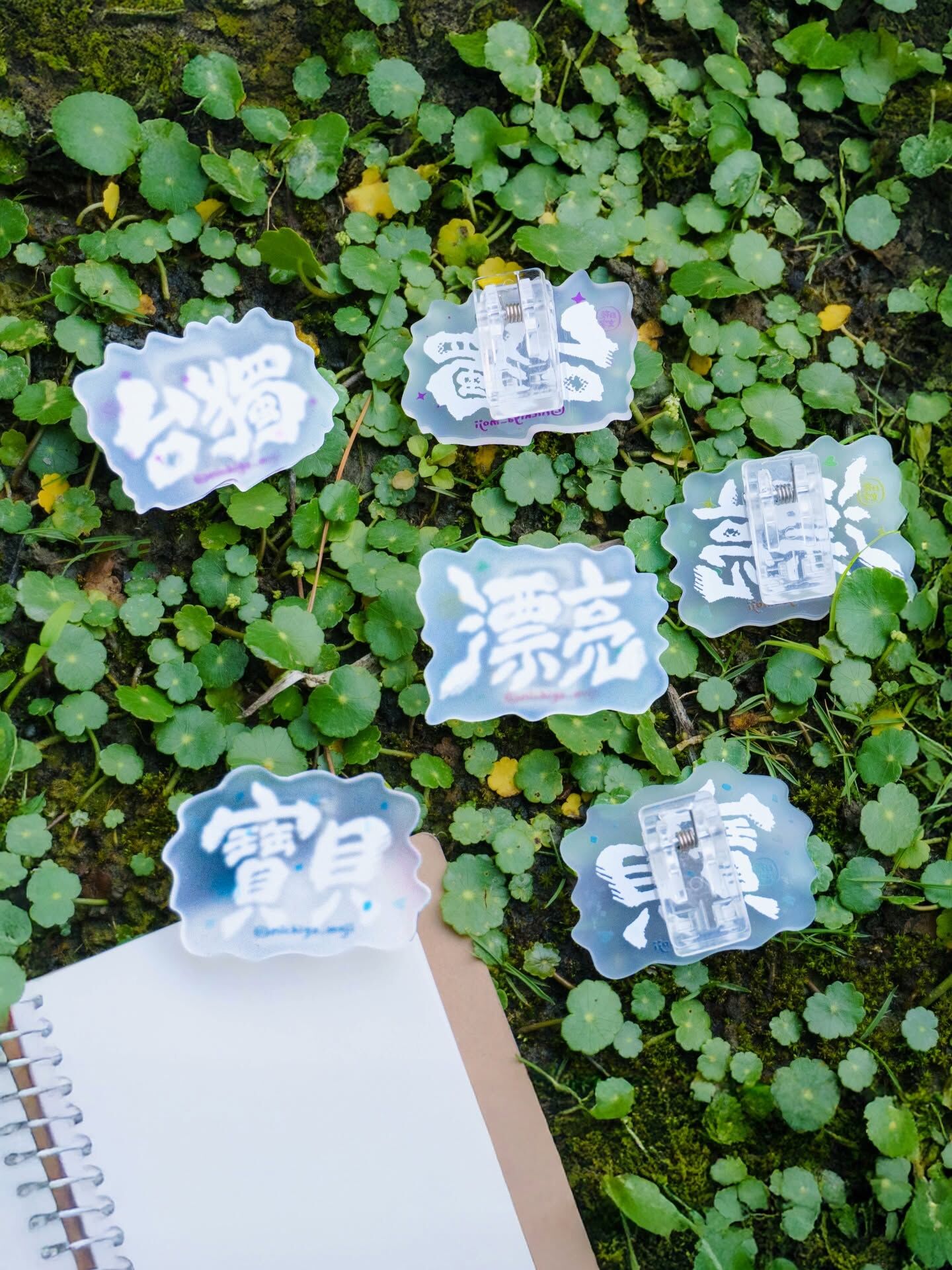 壓克力夾子 台獨Ｘ漂亮 X 寶貝｜日夜文字 nichiyamoji 台灣