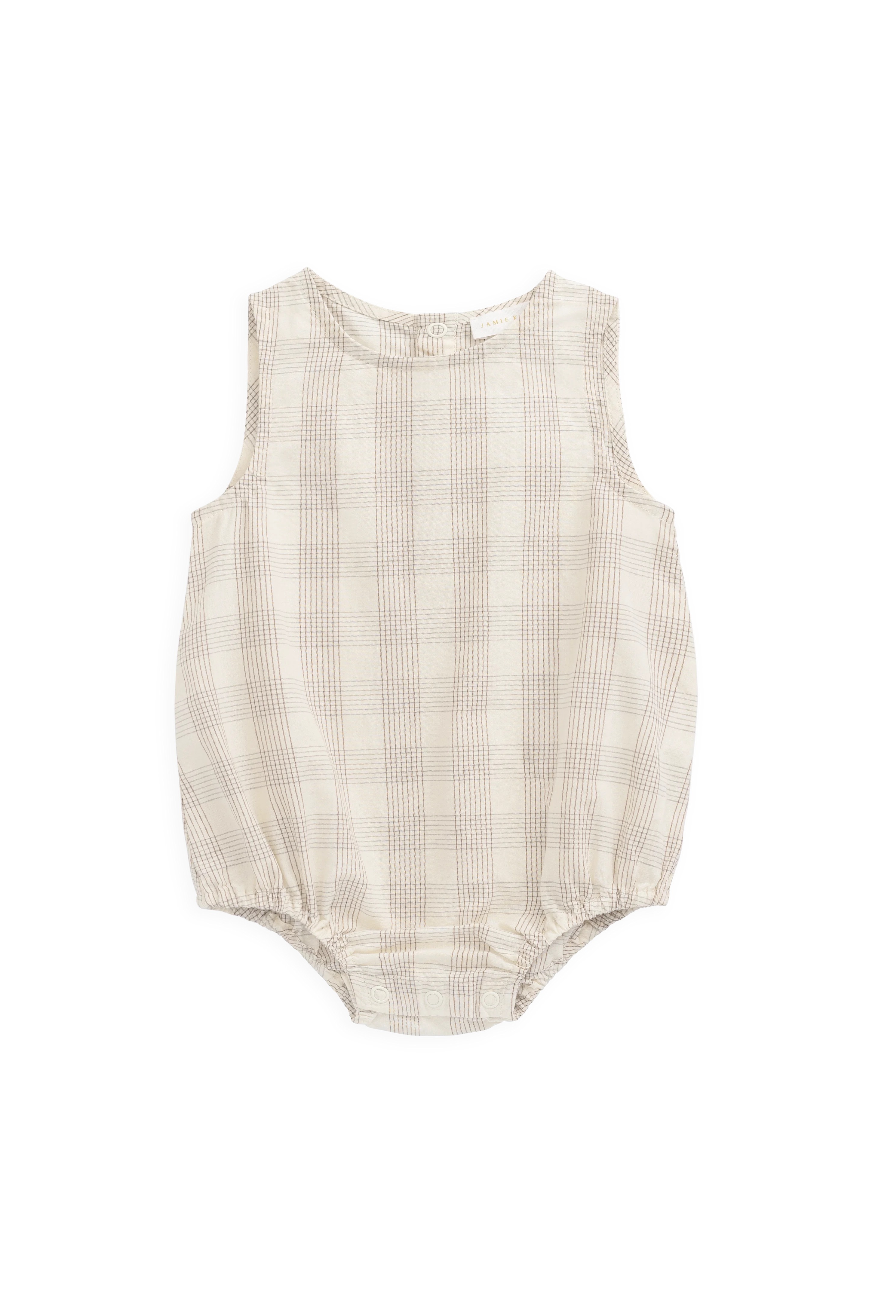 【預購】JAMIE KAY -Organic Cotton Bentley Playsuit（Joe Check Natural）
