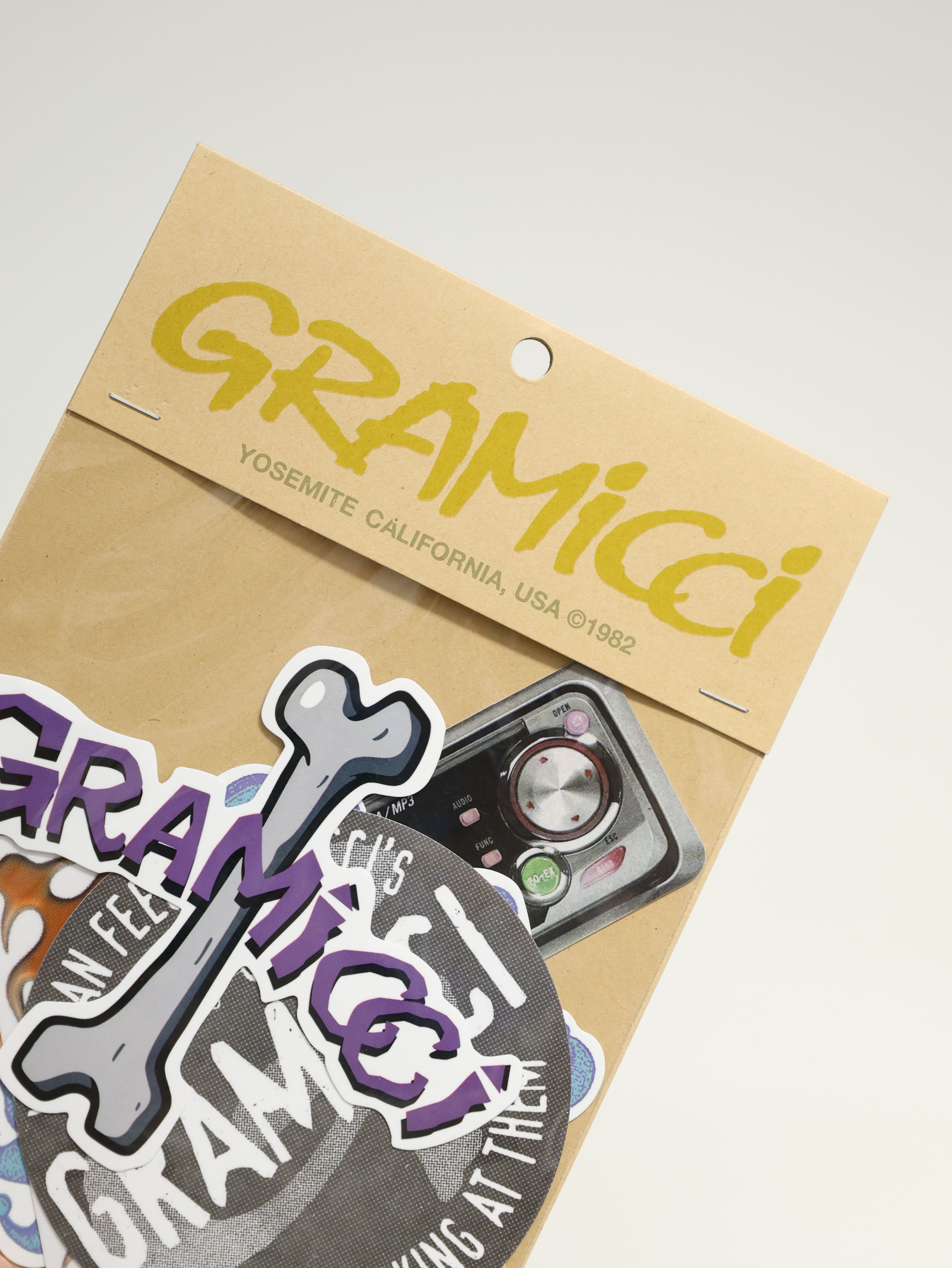 Gramicci ASSORTED STICKER BAG G6FA-218