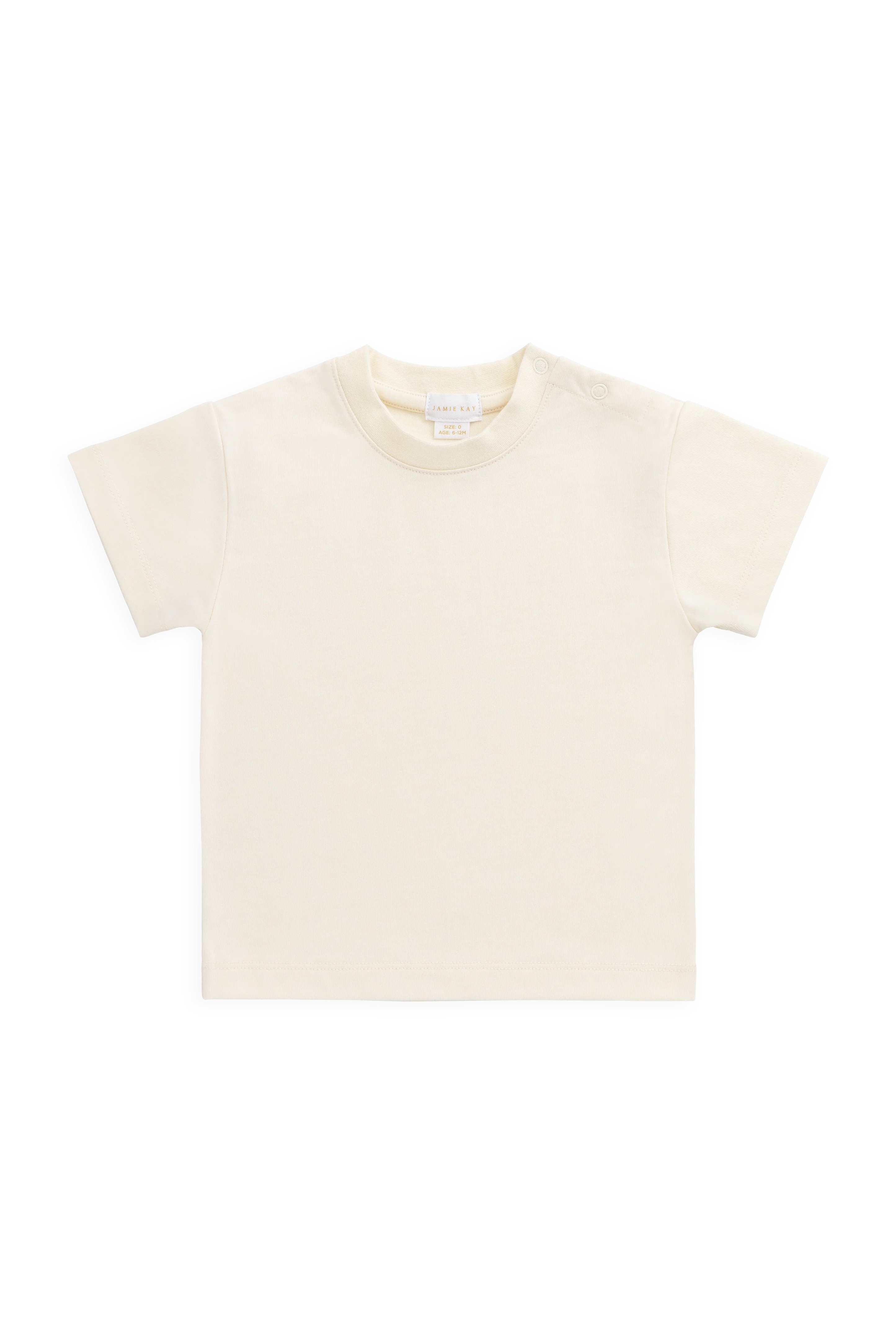 【預購】JAMIE KAY -Organic Cotton Bjorn Tee（Cloud）